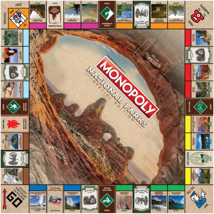 Hasbro - Monopoly National Parks Edition