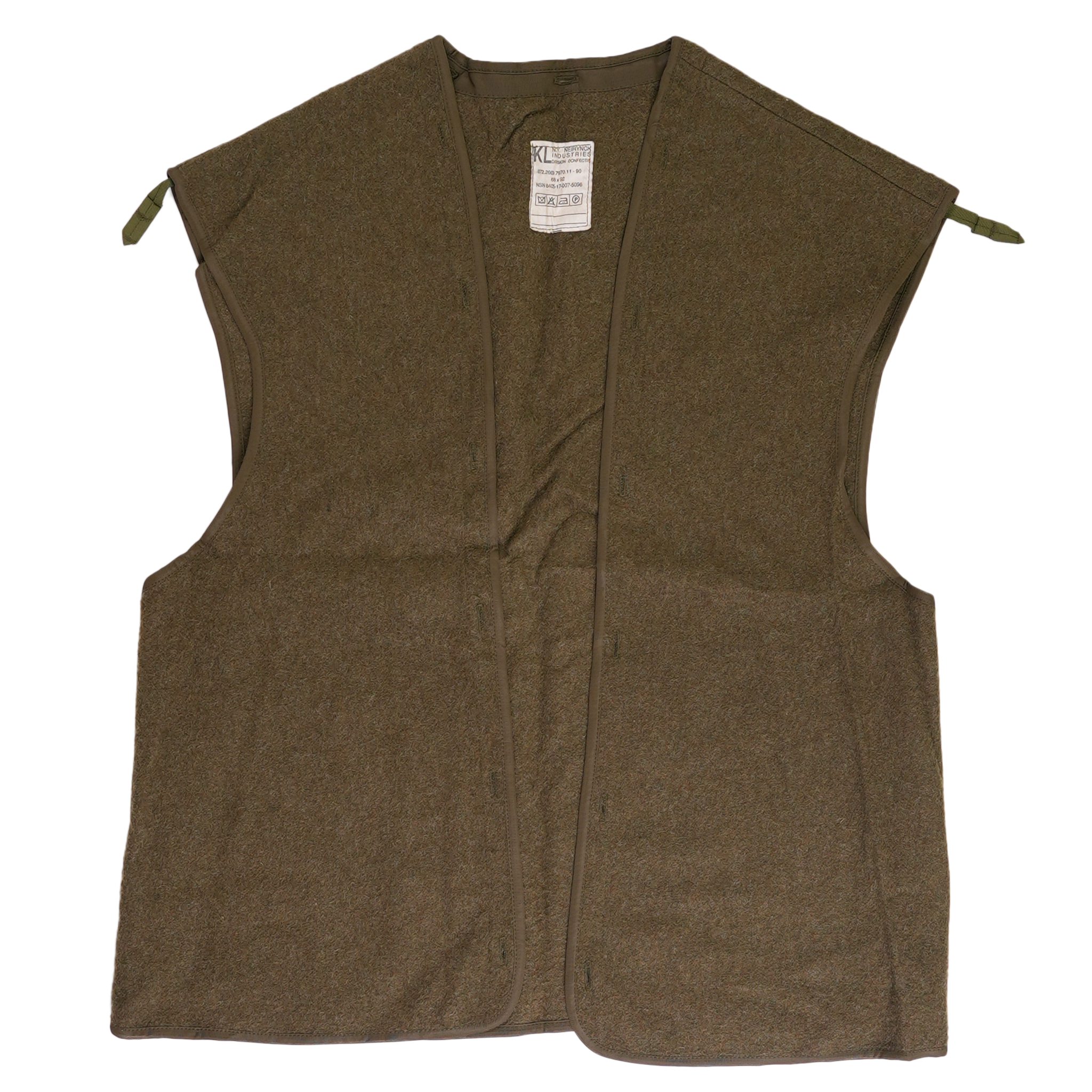 Unissued Dutch Wool Vest