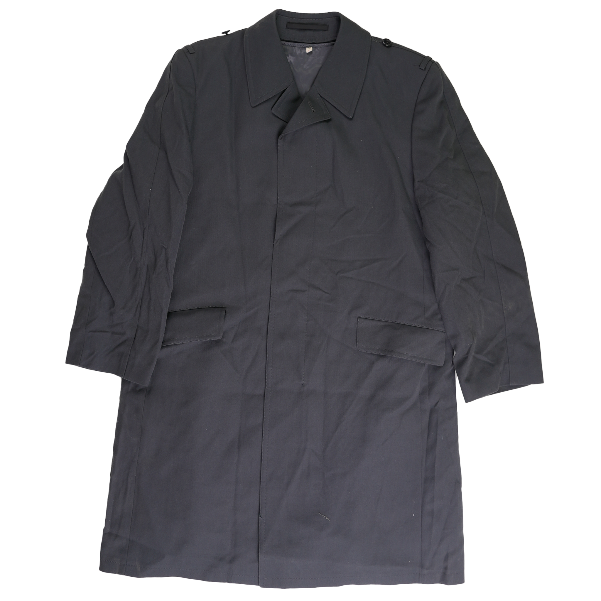 German Single-Breasted Overcoat w/Liner