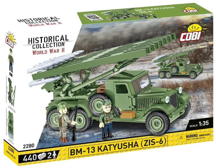 COBI BM-13 Katyusha (ZIS-6) Rocket Launcher: Set #2280 – Americana
