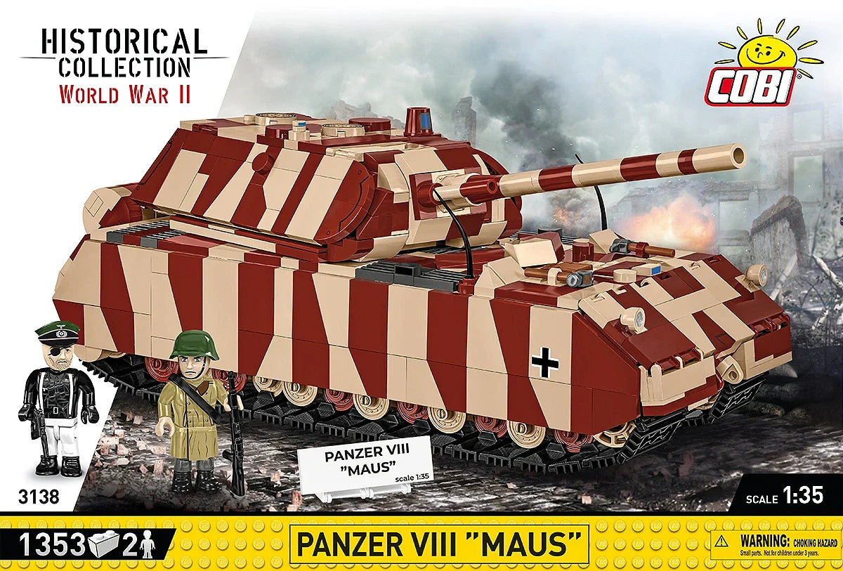 COBI Panzer VIII "Maus" Tank: Set #3138