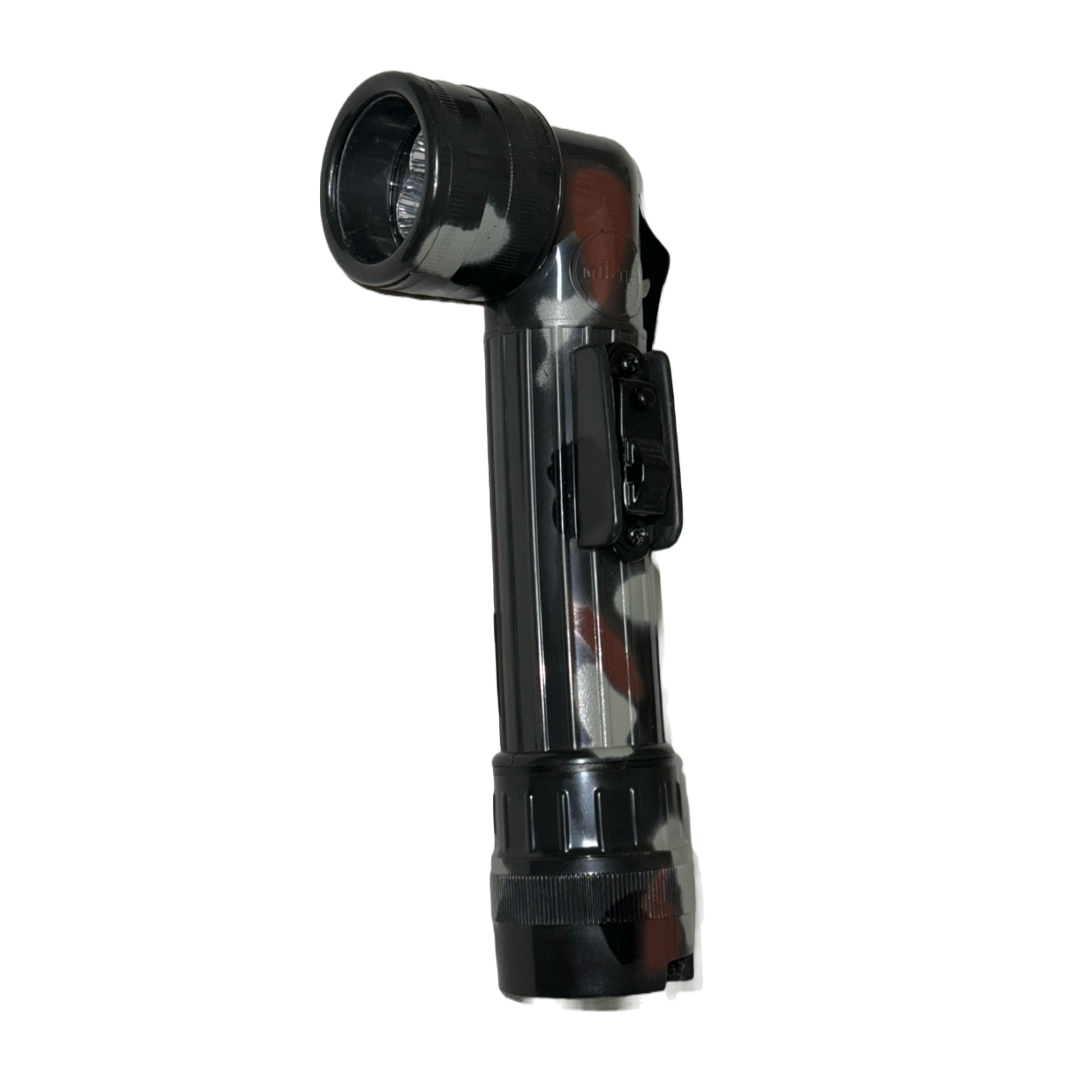 Mil-Tec Medium Flecktarn LED Anglehead Flashlight