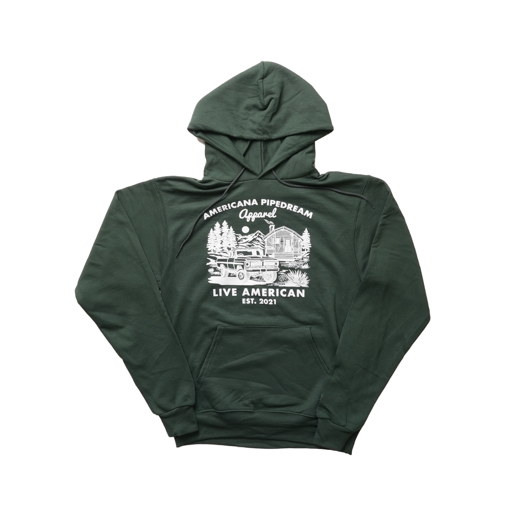 Americana Pipedream Champion Logo Hoodie-Americana Pipedream Apparel