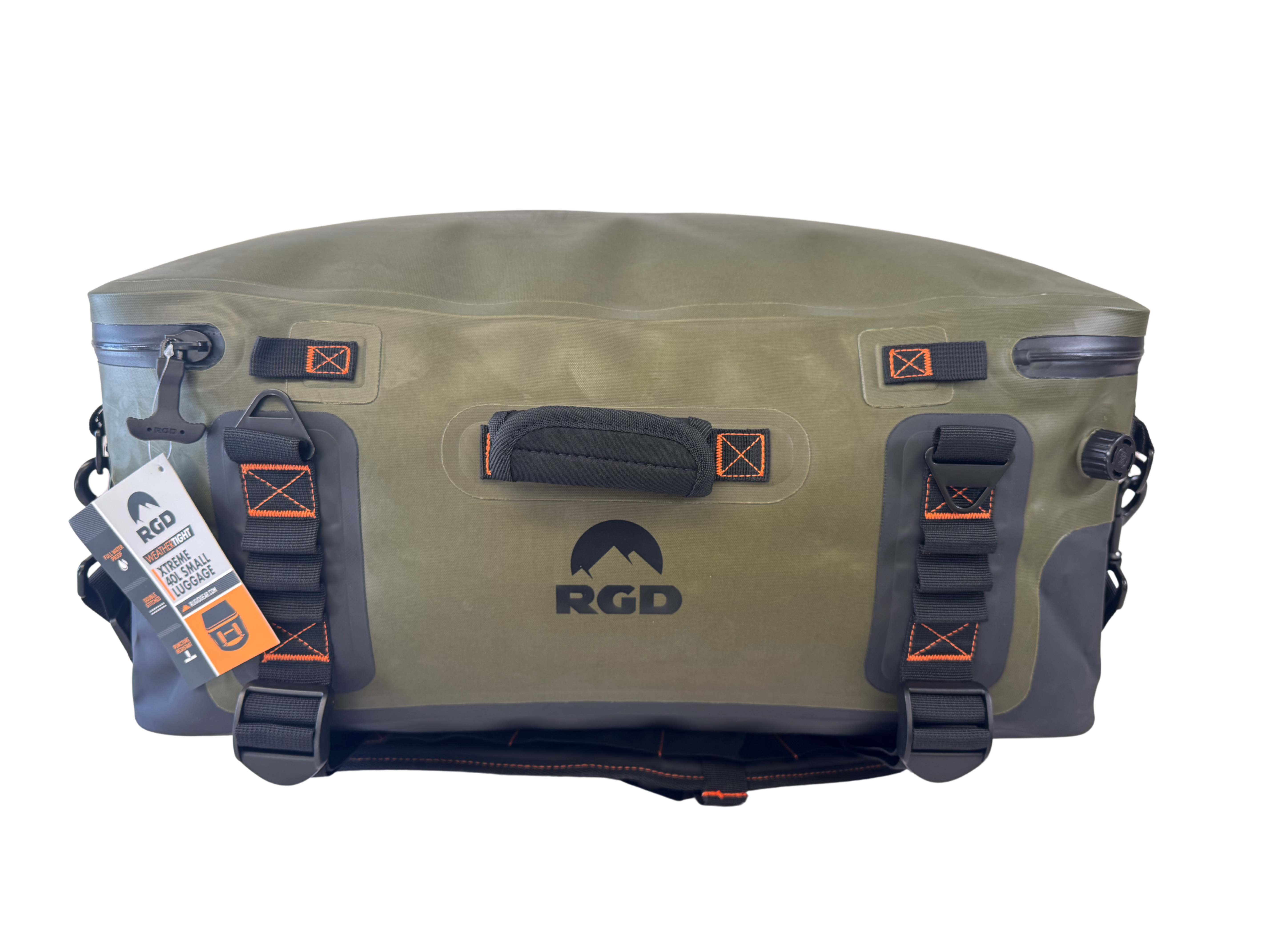 40 Liter, 70 Liter, & 120 Liter Fully Waterproof & Submersible RGD Luggage