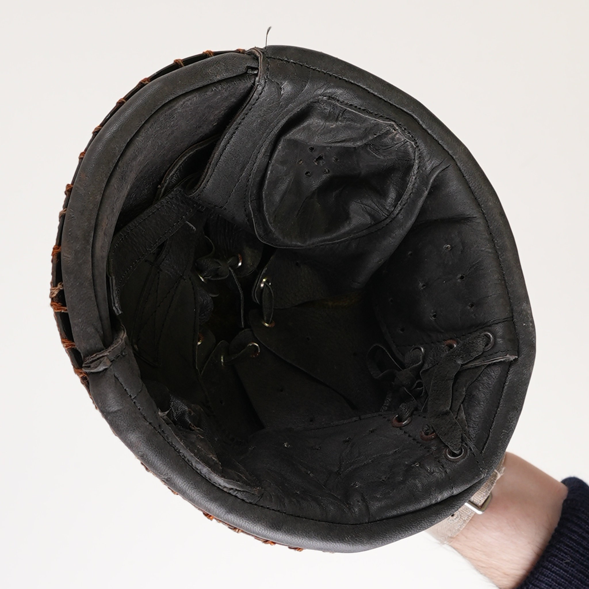 Issued Romanian M73 Paratrooper Helmet