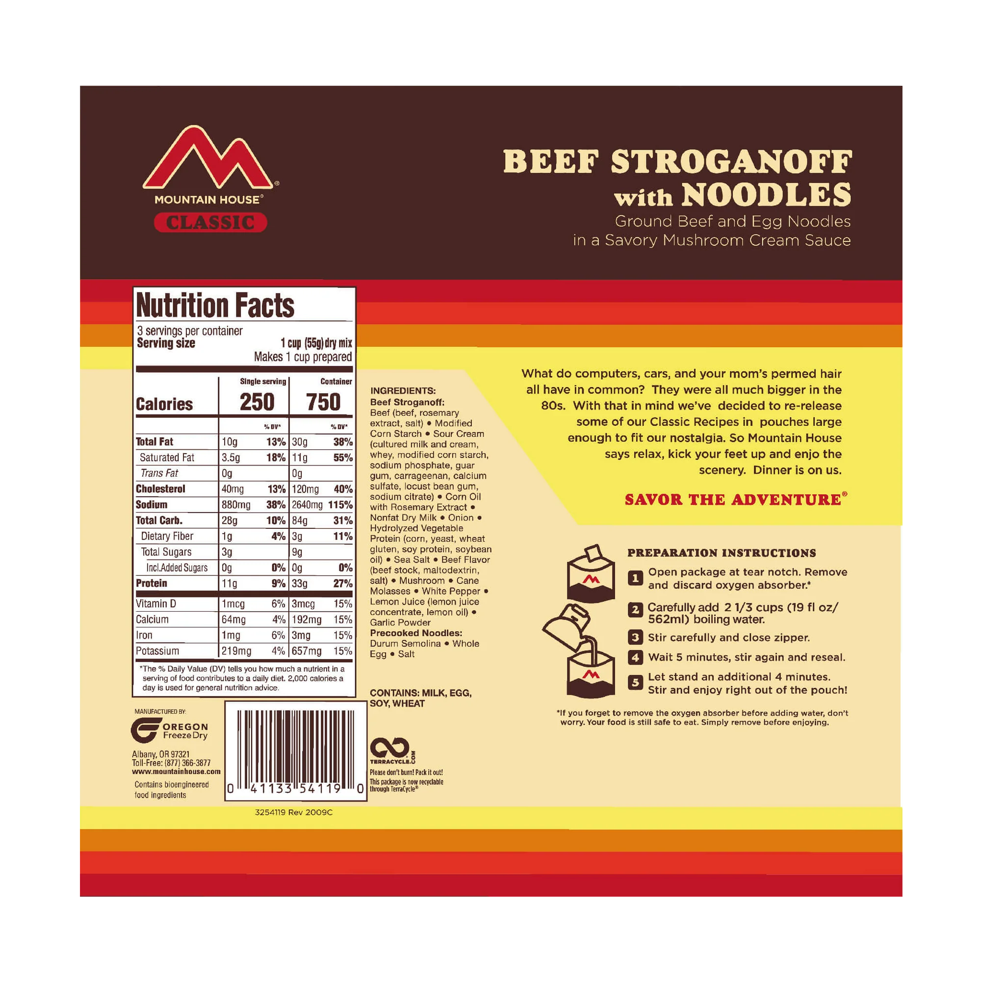 Classic Beef Stroganoff with Noodles