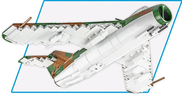 COBI LIM-5 (MIG-17F) East Germany Air Force Jet: Set #5825