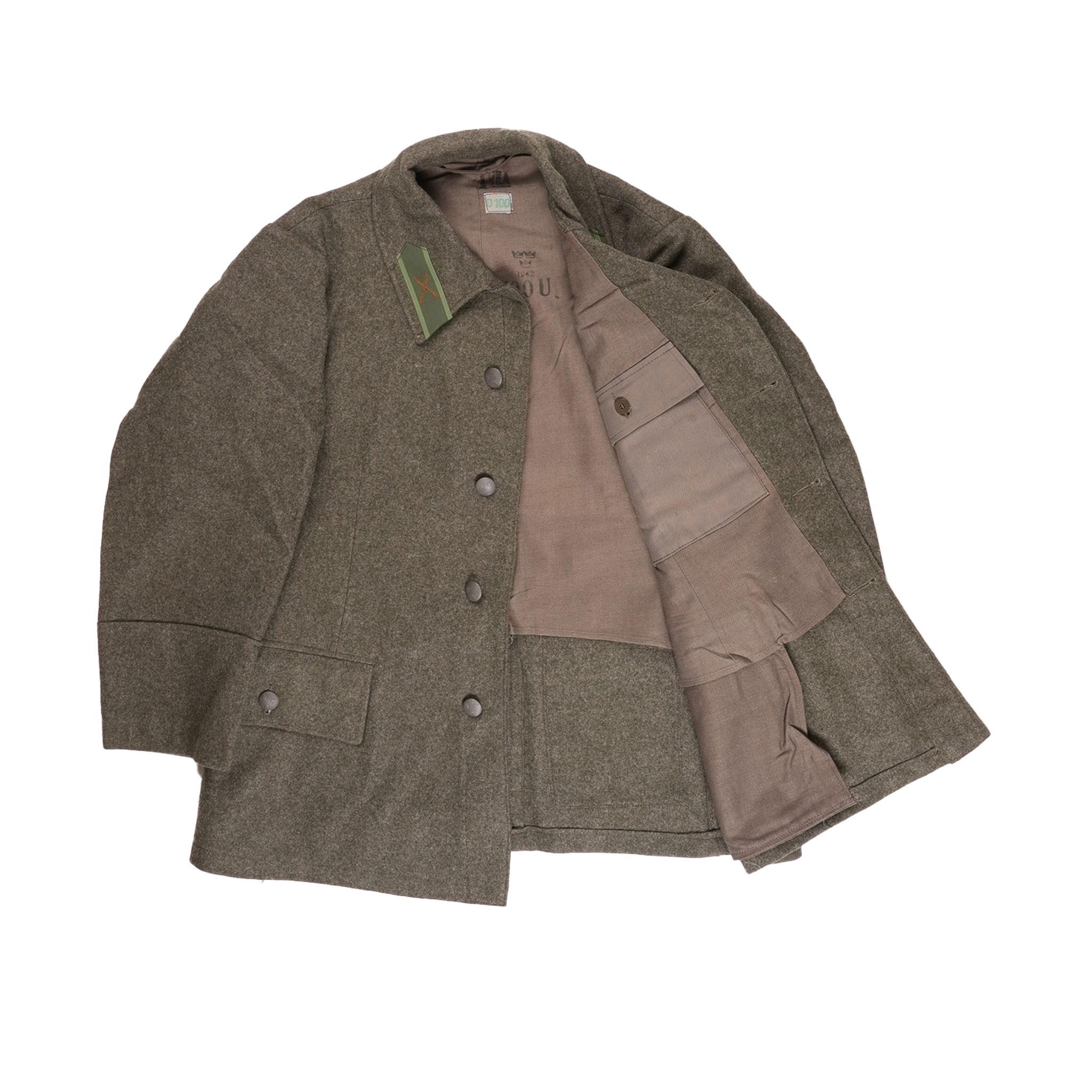 Issued Swedish m/39-58 Overcoat