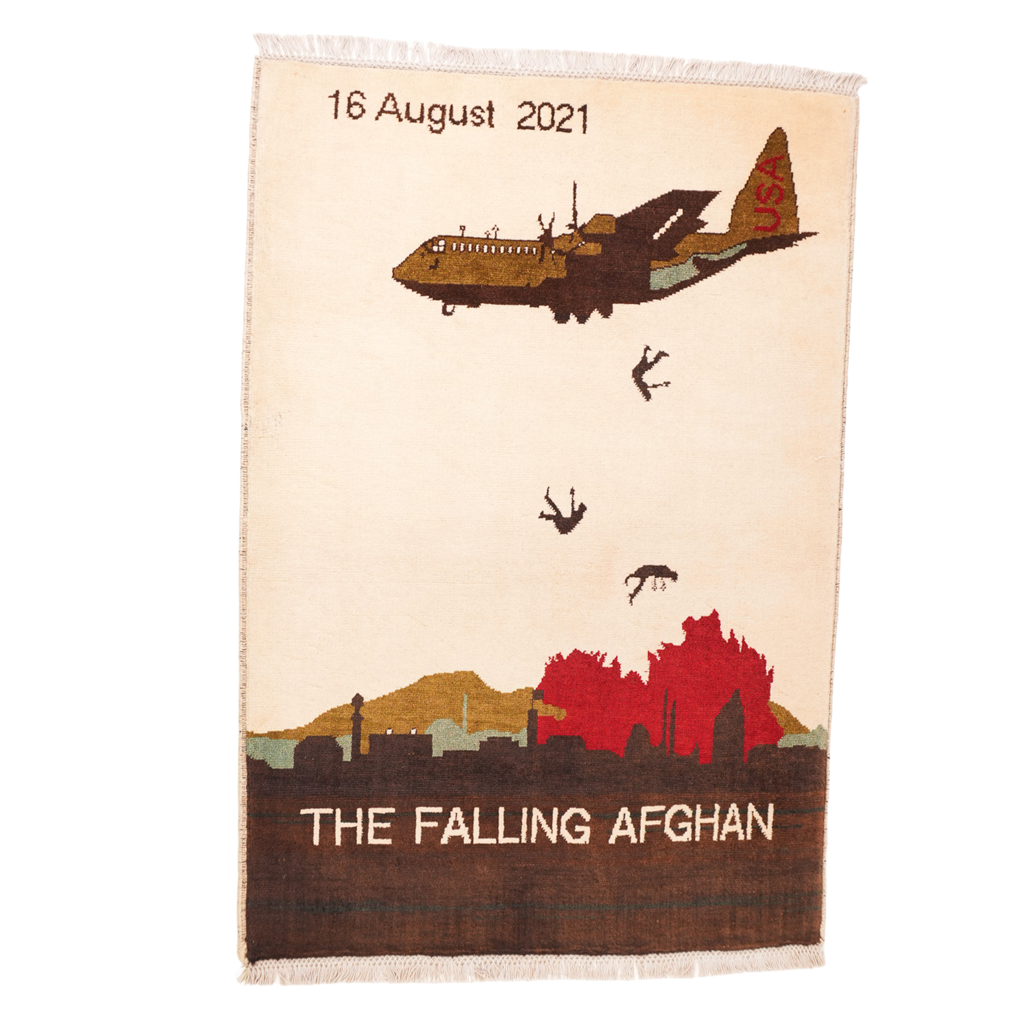 Large Fall of Afghanistan Rug – Americana Pipedream Apparel