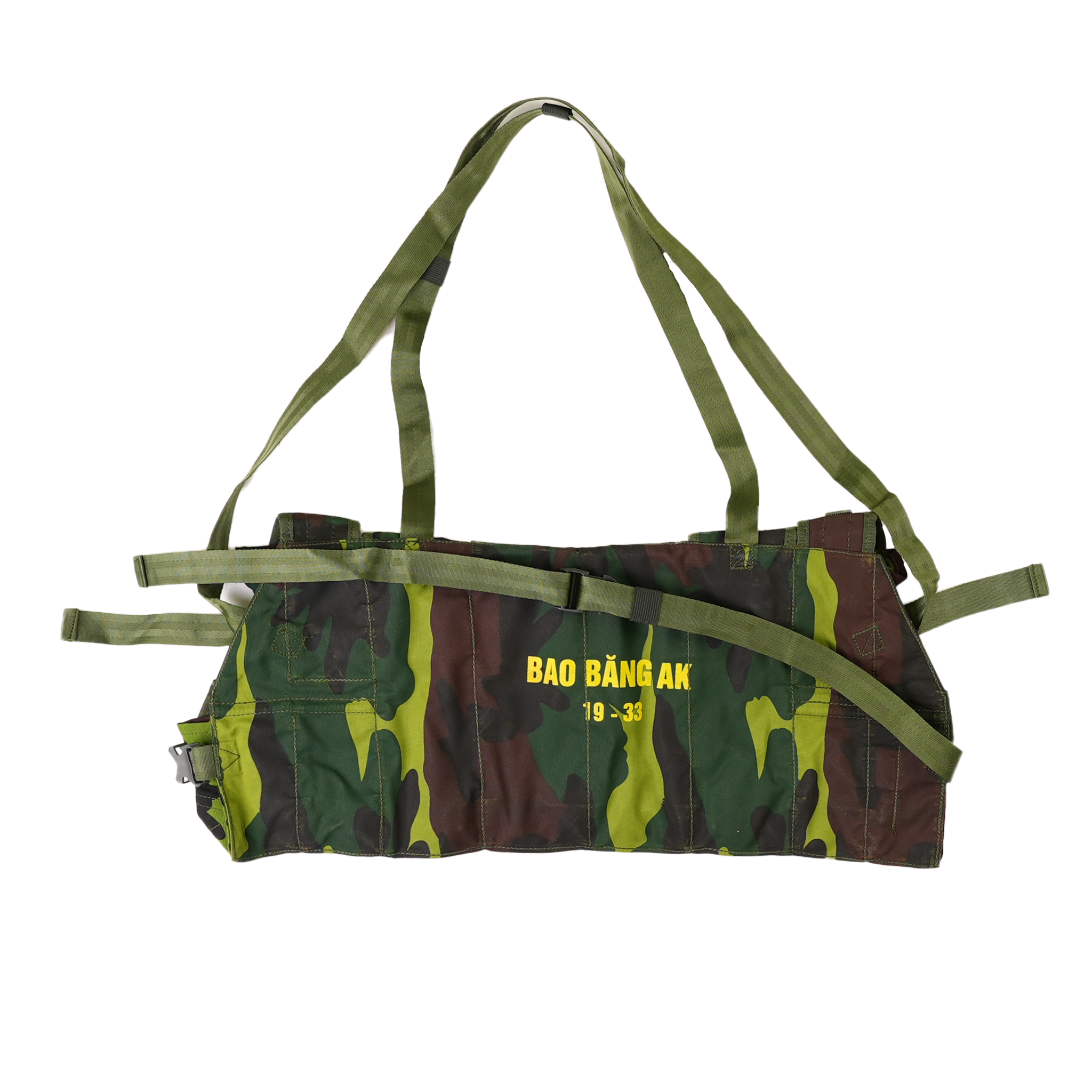 Vietnamese K07 Woodland Chest Rig
