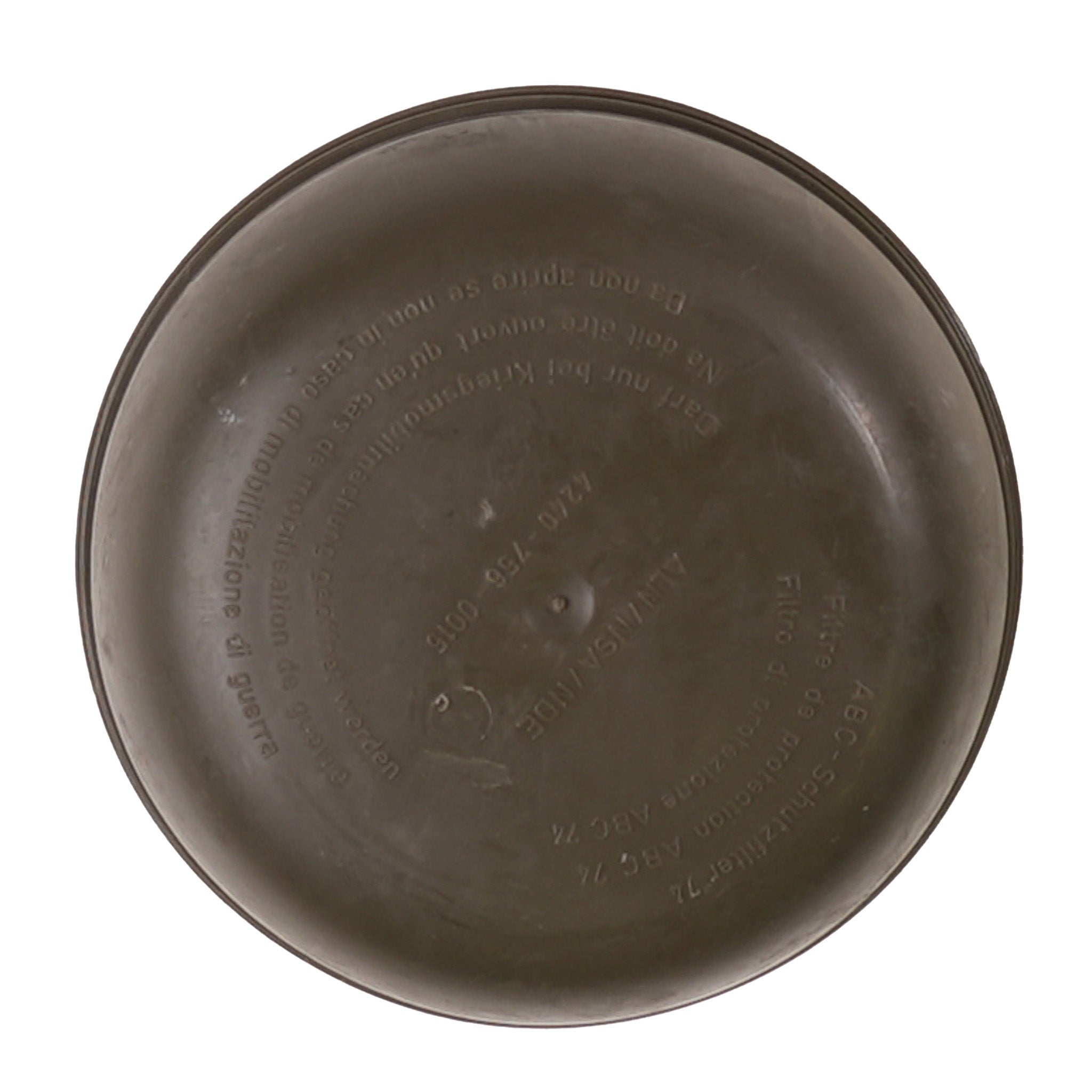 Unissued Swiss Gas Mask Filter