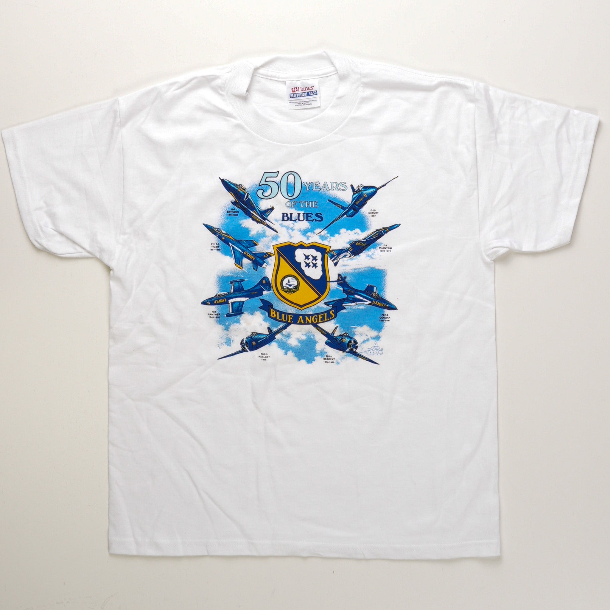 Adult's Blue Angels 50th Anniversary Shirt