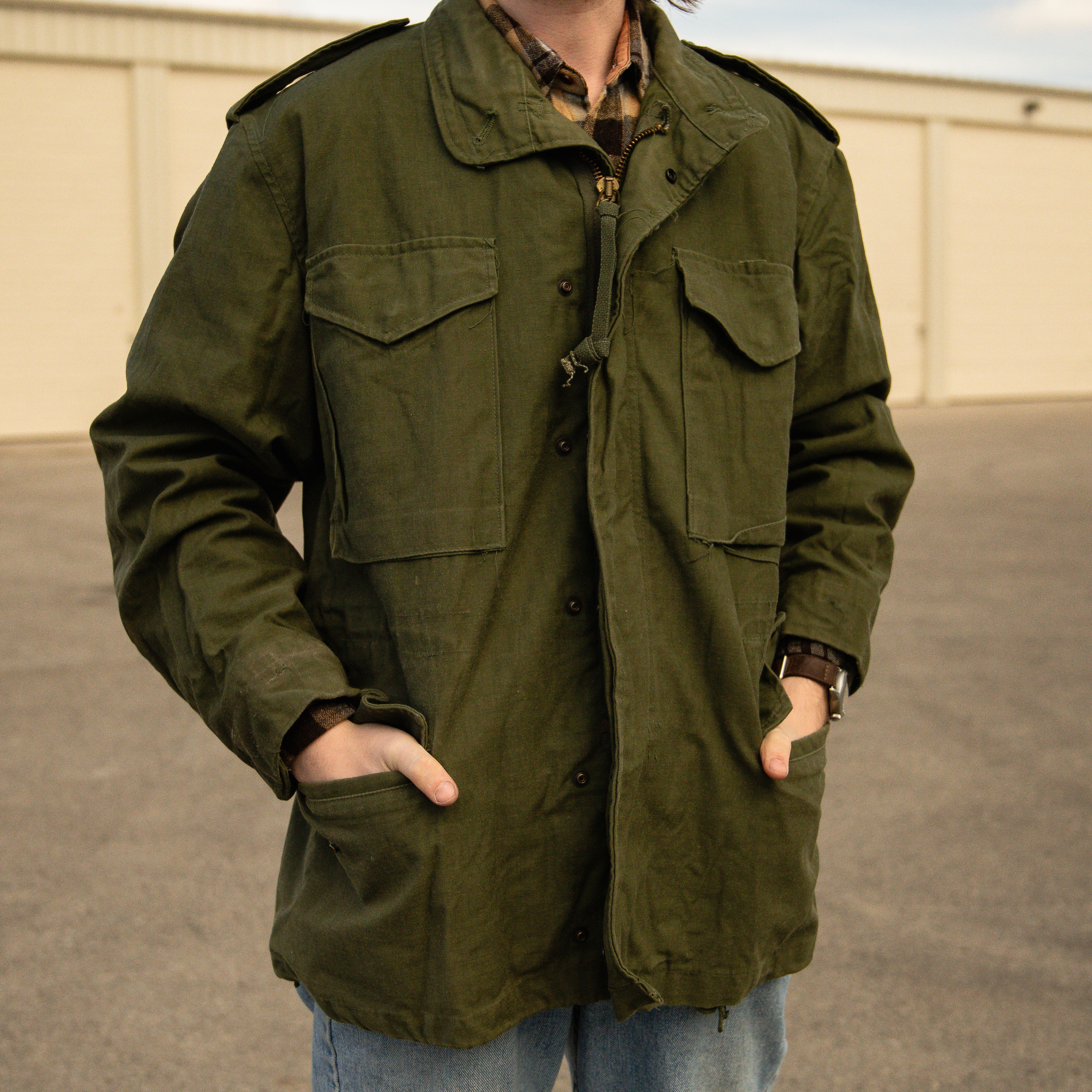 Issued Vintage USGI OG-107 M65 Field Jacket