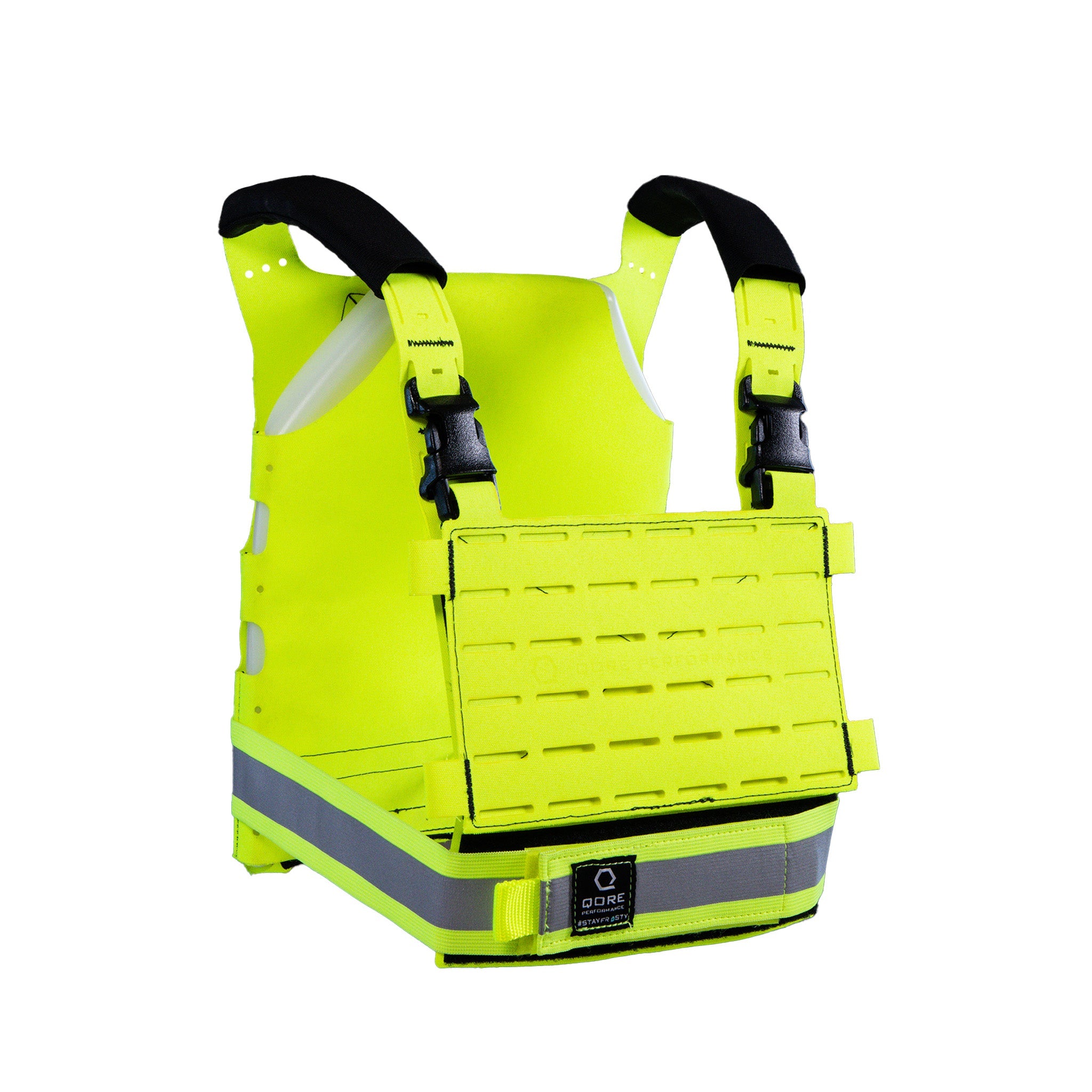 ICEPLATE® CashVest™ (QSR/Drive-Thru Specific Cooling, Heating and Hydration Safety Vest with 360° Reflective)