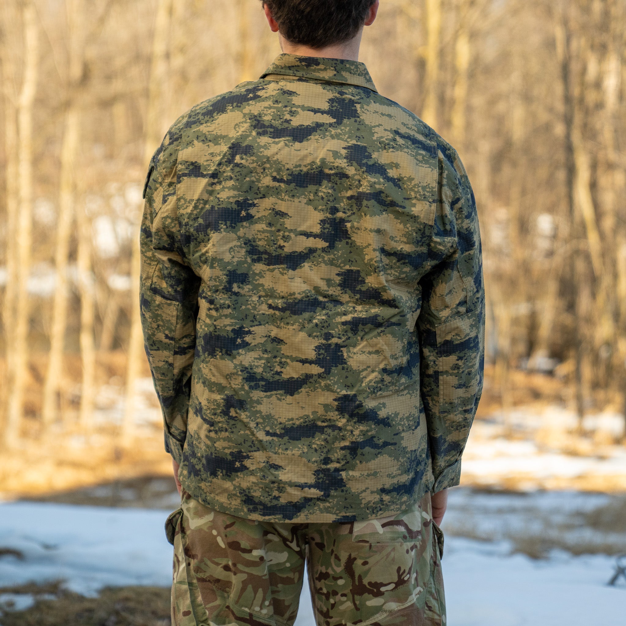 Issued Turkish Air Force Digital Field Jacket