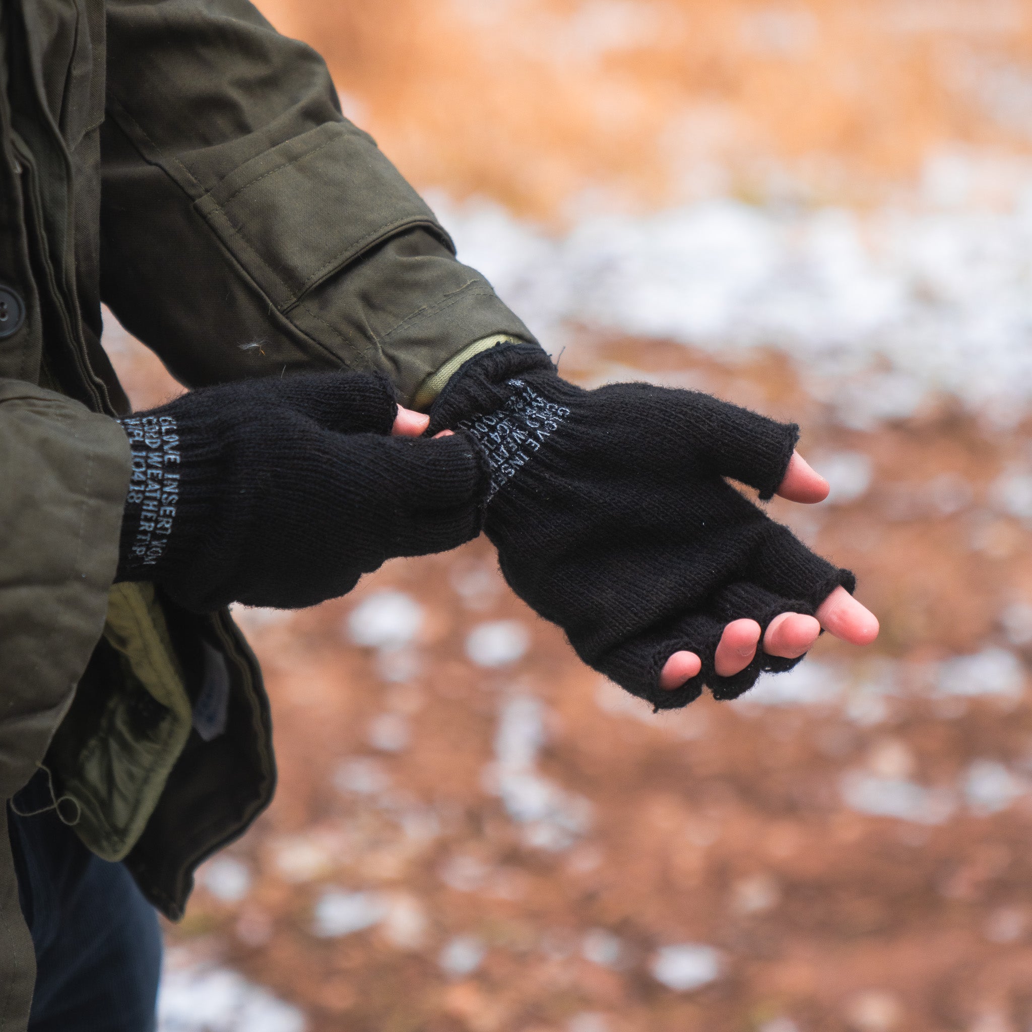 USGI Fingerless Gloves