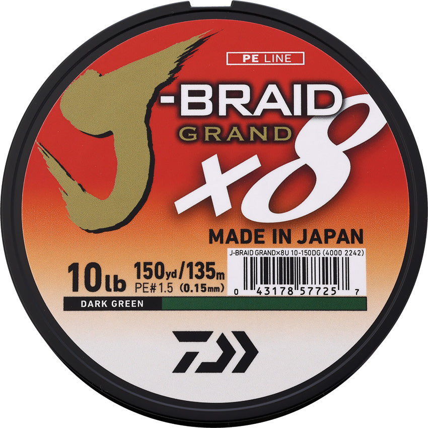 J-Braid Grand Braided Fishing Line