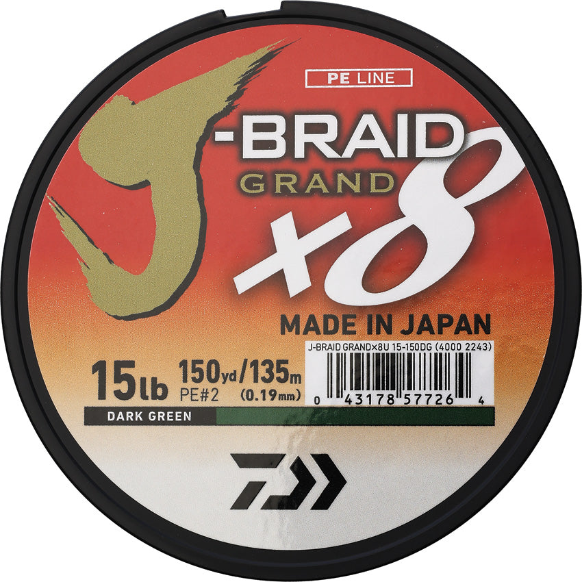 J-Braid Grand Braided Fishing Line