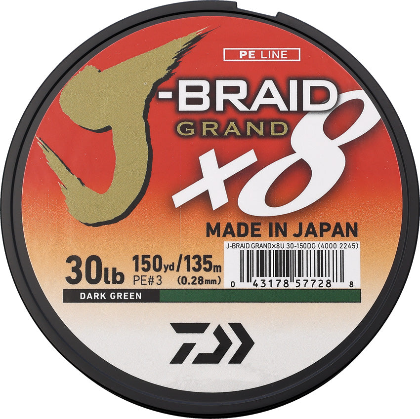 J-Braid Grand Braided Fishing Line