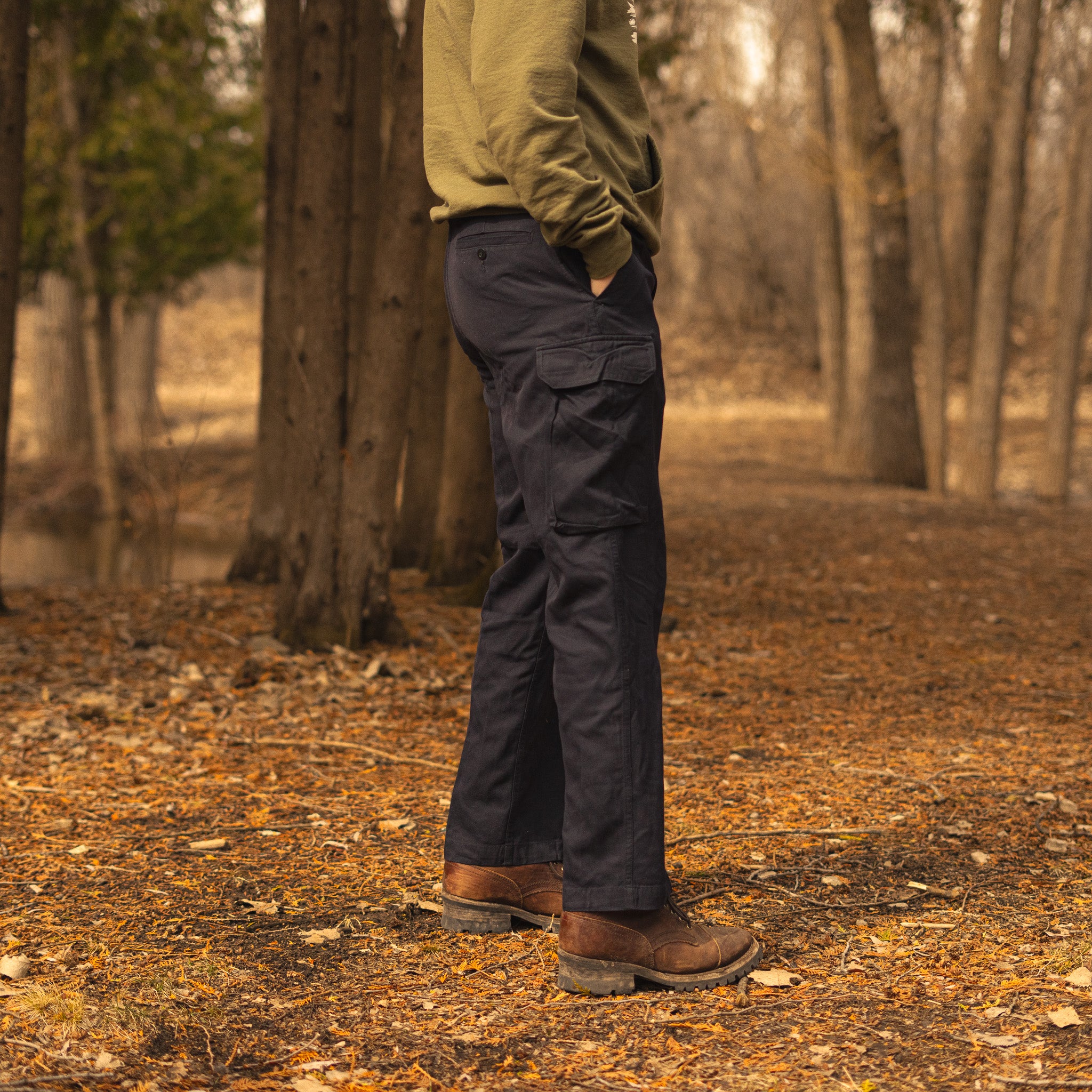 Issued German Navy Deck Pants