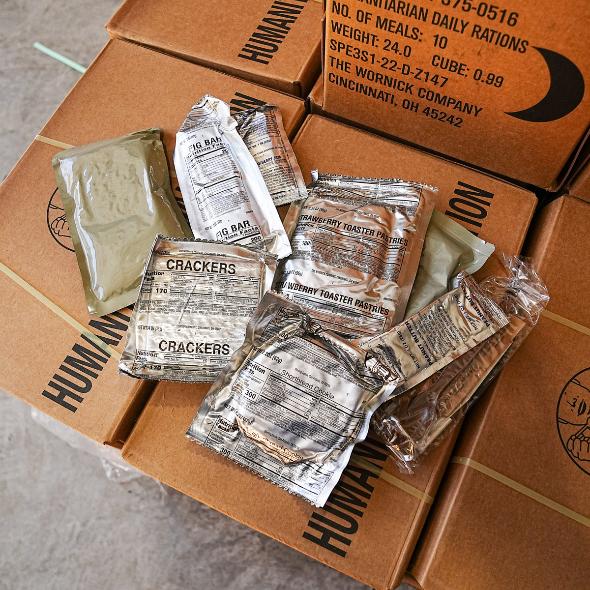 USGI Daily Ration Case (10 Meals)