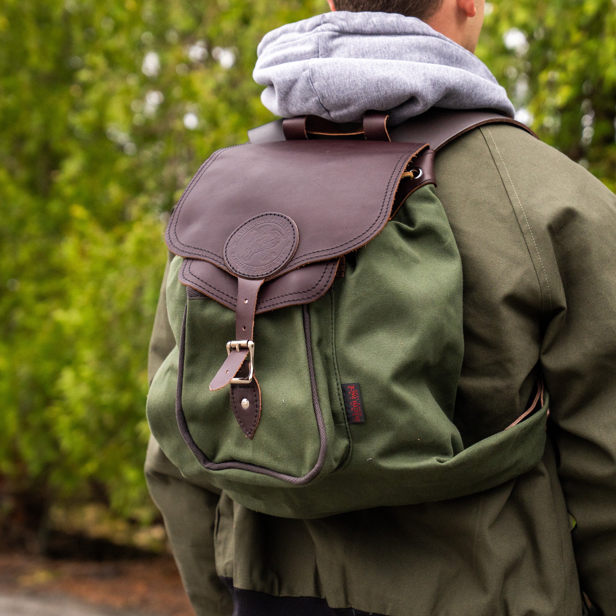 deluth leather backpack Rucksack Backpack