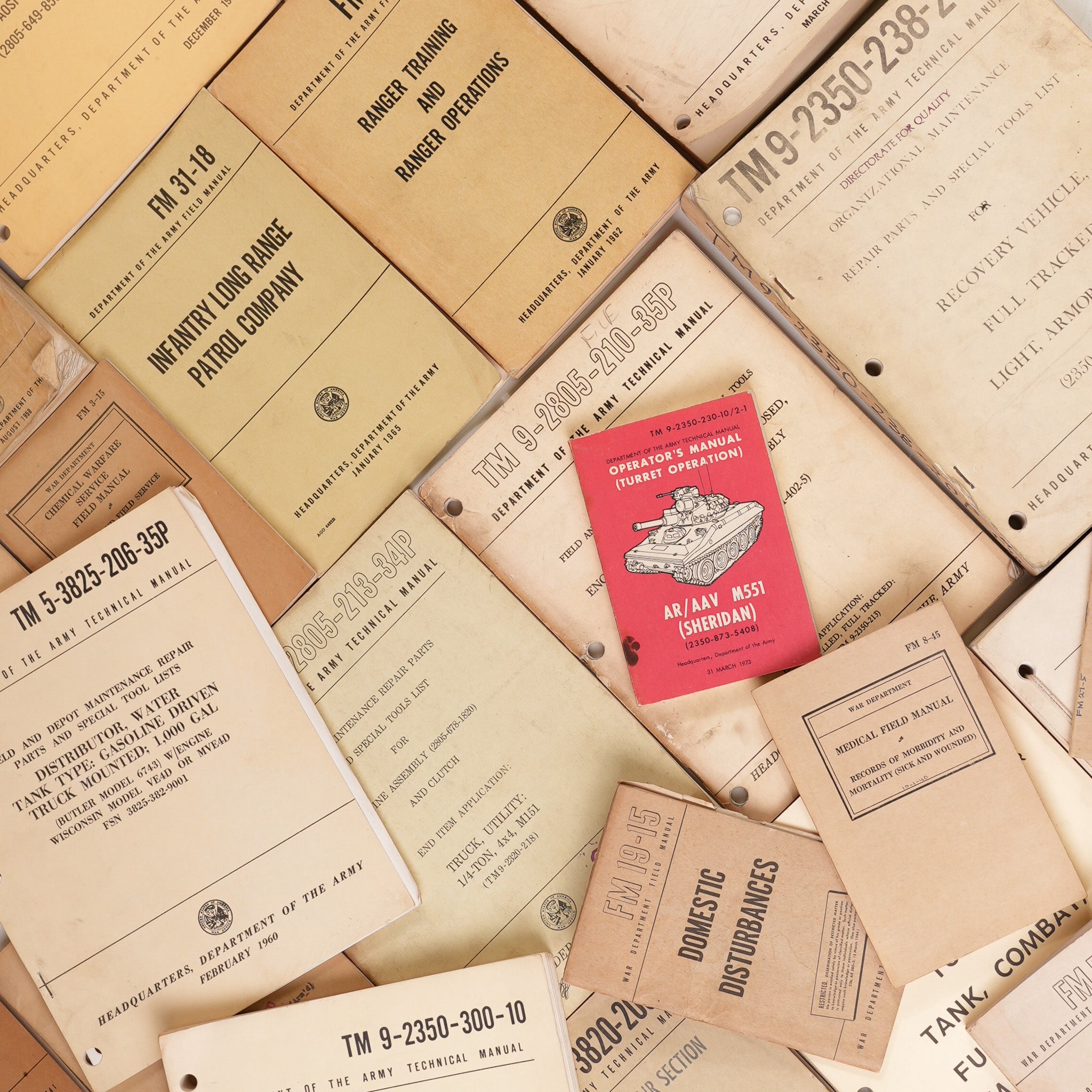 Assorted US Military Manuals