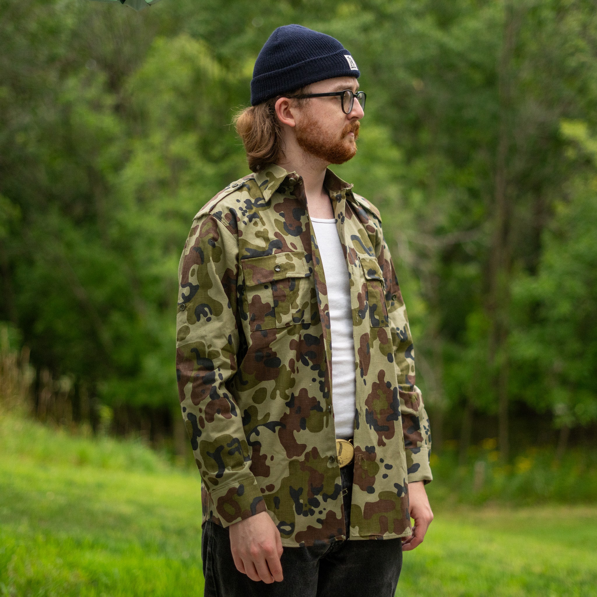 Issued Romanian M1990 "Leaf"/1994 "Fleck" Field Shirt