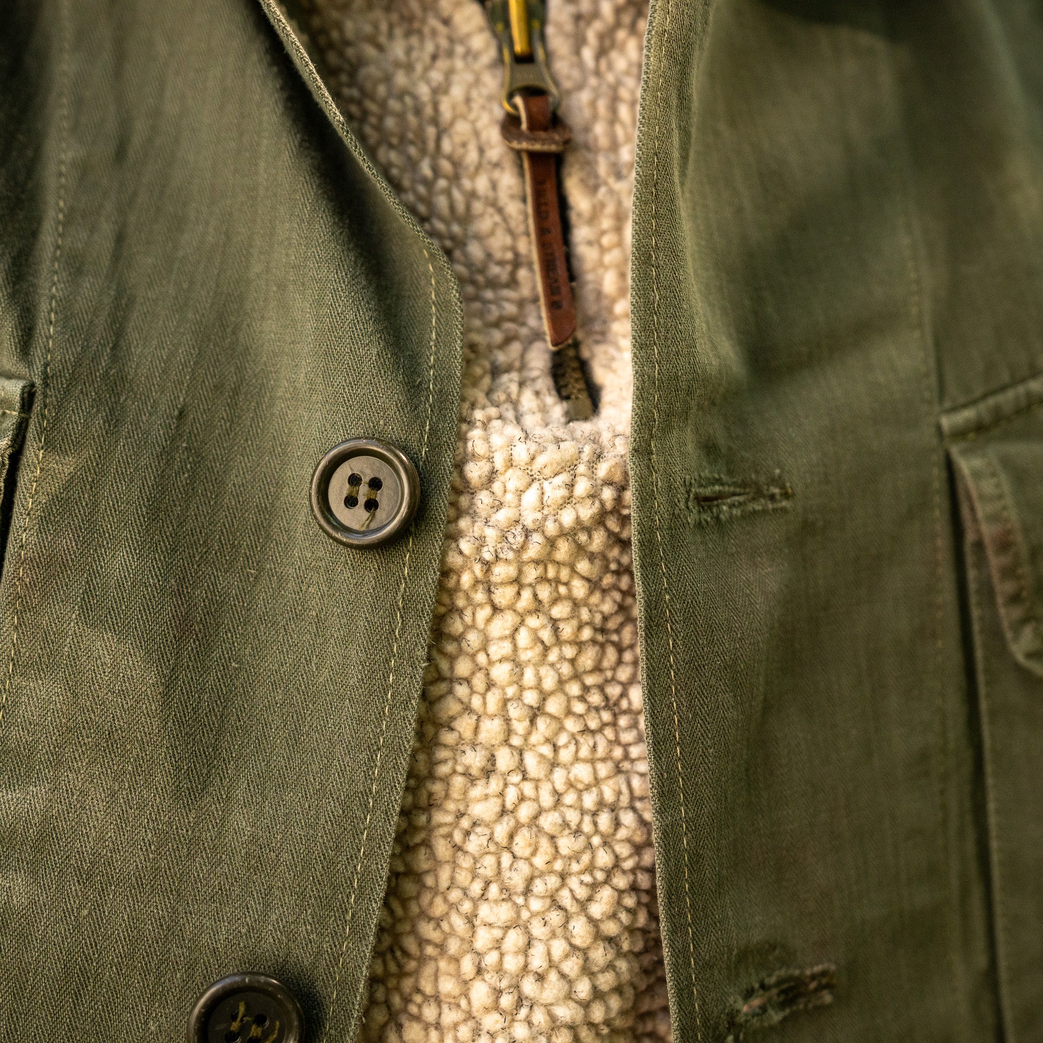 Issued Dutch P43 HBT Fatigue Shirt