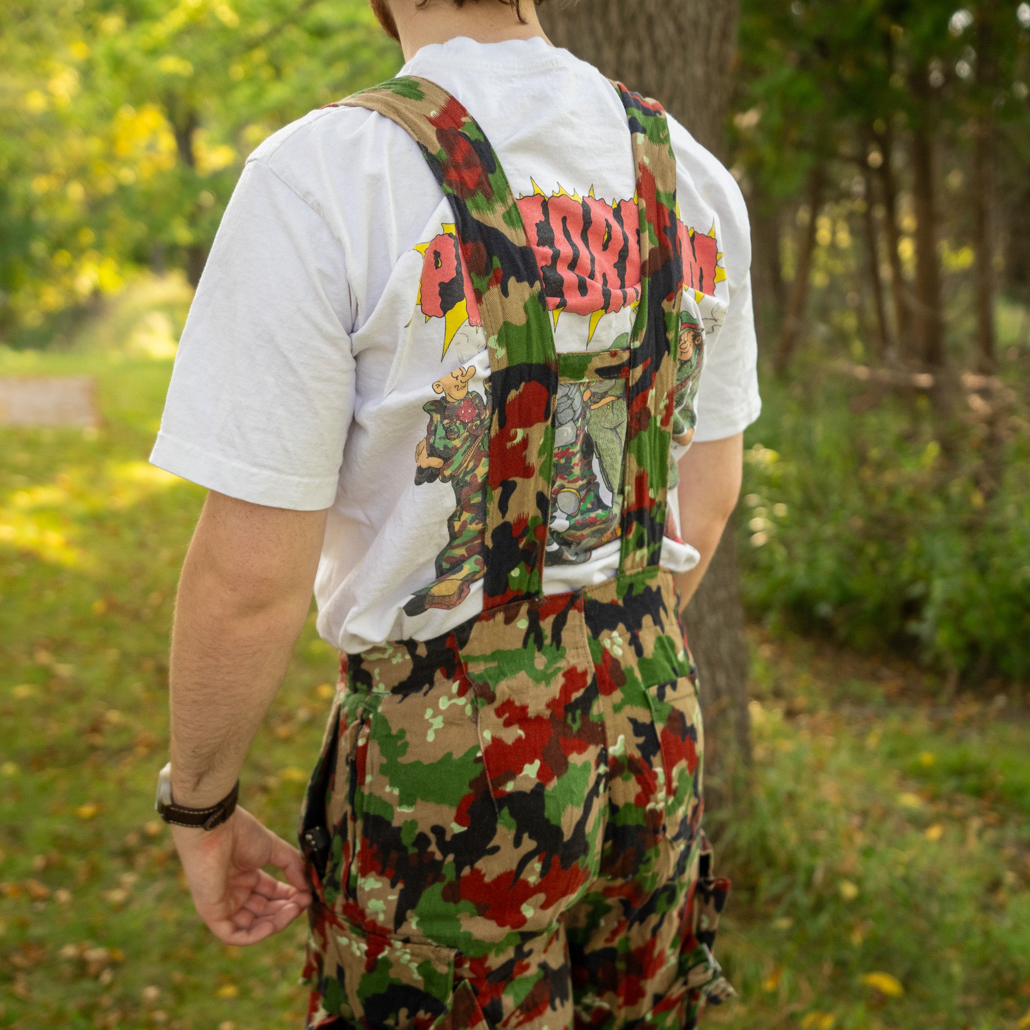 Issued TAZ 57 Alpenflage Field Pants w/Suspenders