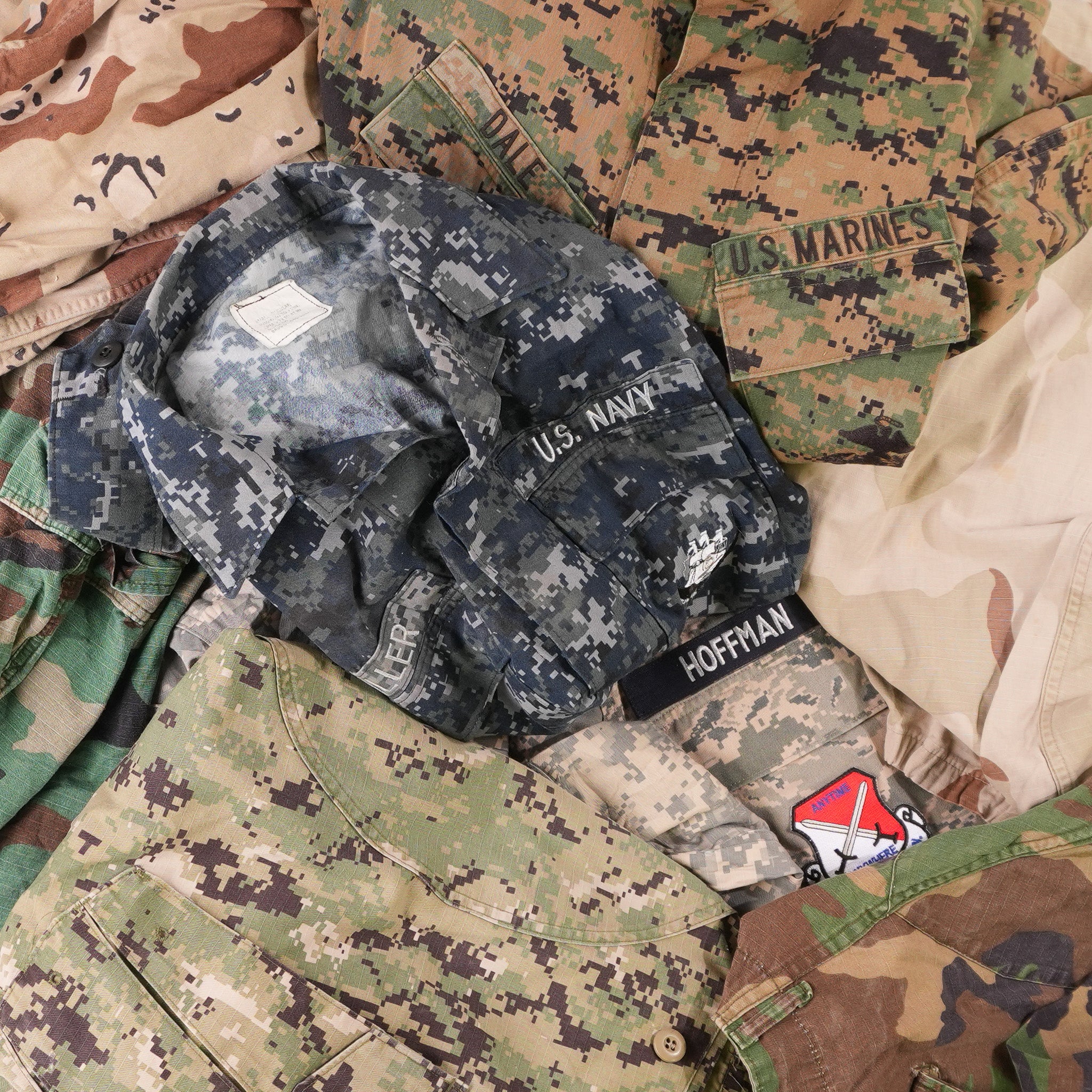 USGI Camo Grab Bag – Americana Pipedream Apparel