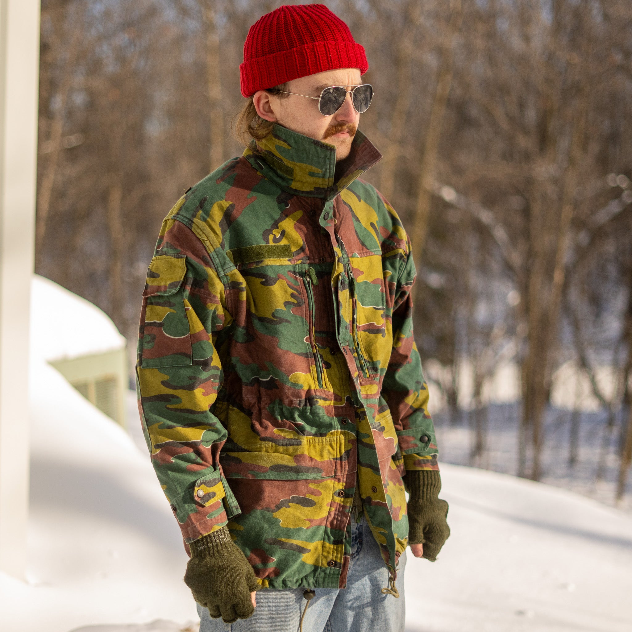Issued Belgian Jigsaw Field Jacket