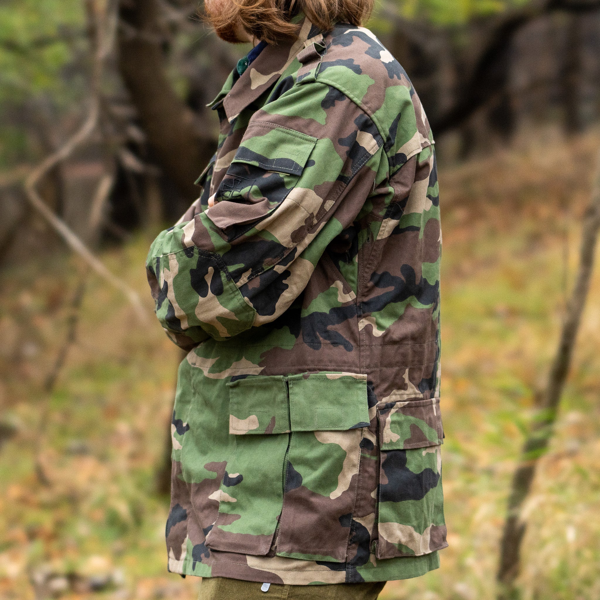 Issued Slovak Woodland Field Jacket