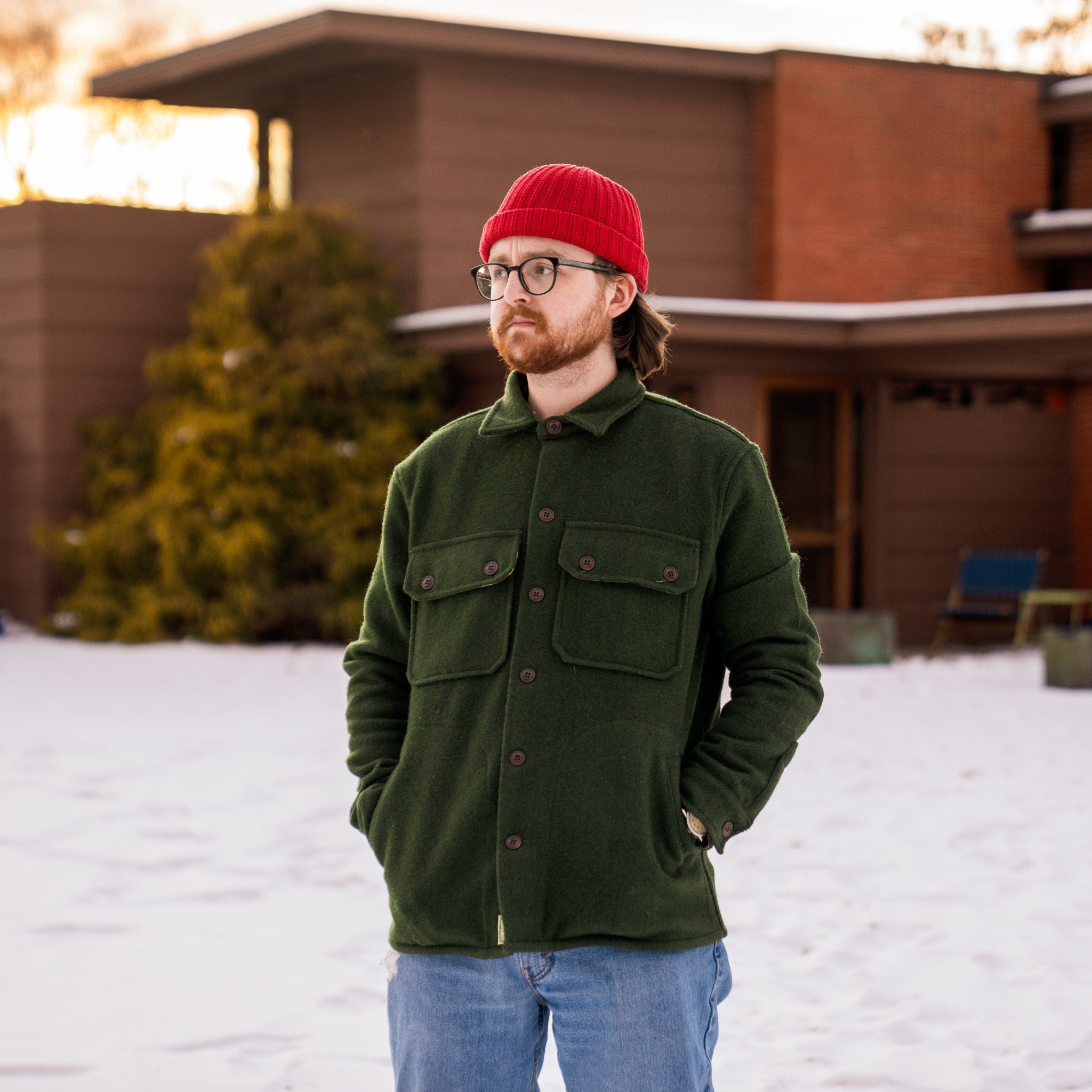 The 22/85 Wool Shirt Jacket