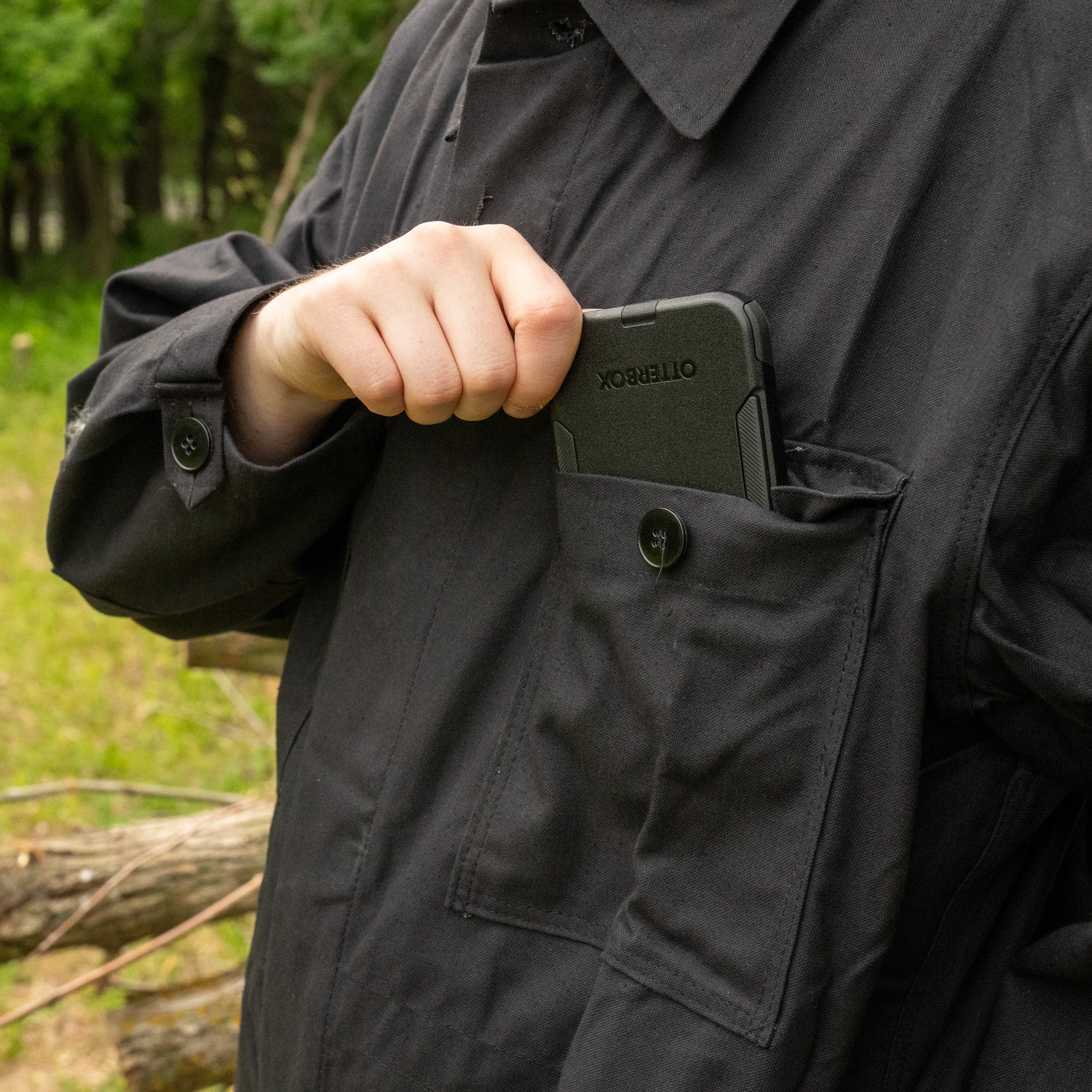 Issued East German Black Coverall