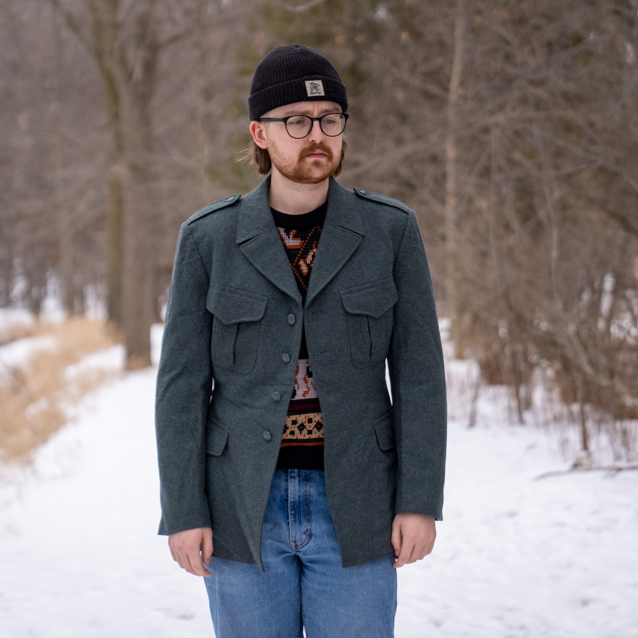 Issued Swiss Wool Jacket