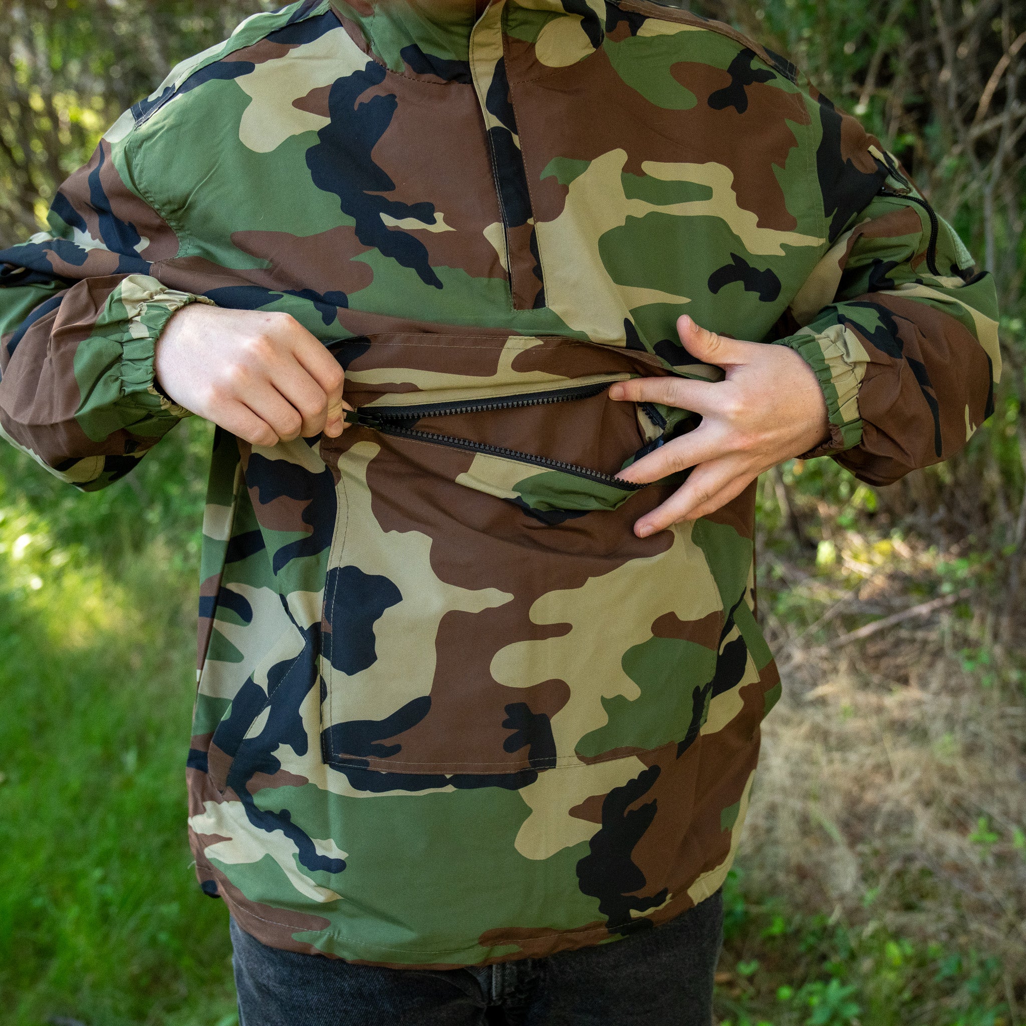 Mil-Tec® Woodland Summerweight Combat Anorak