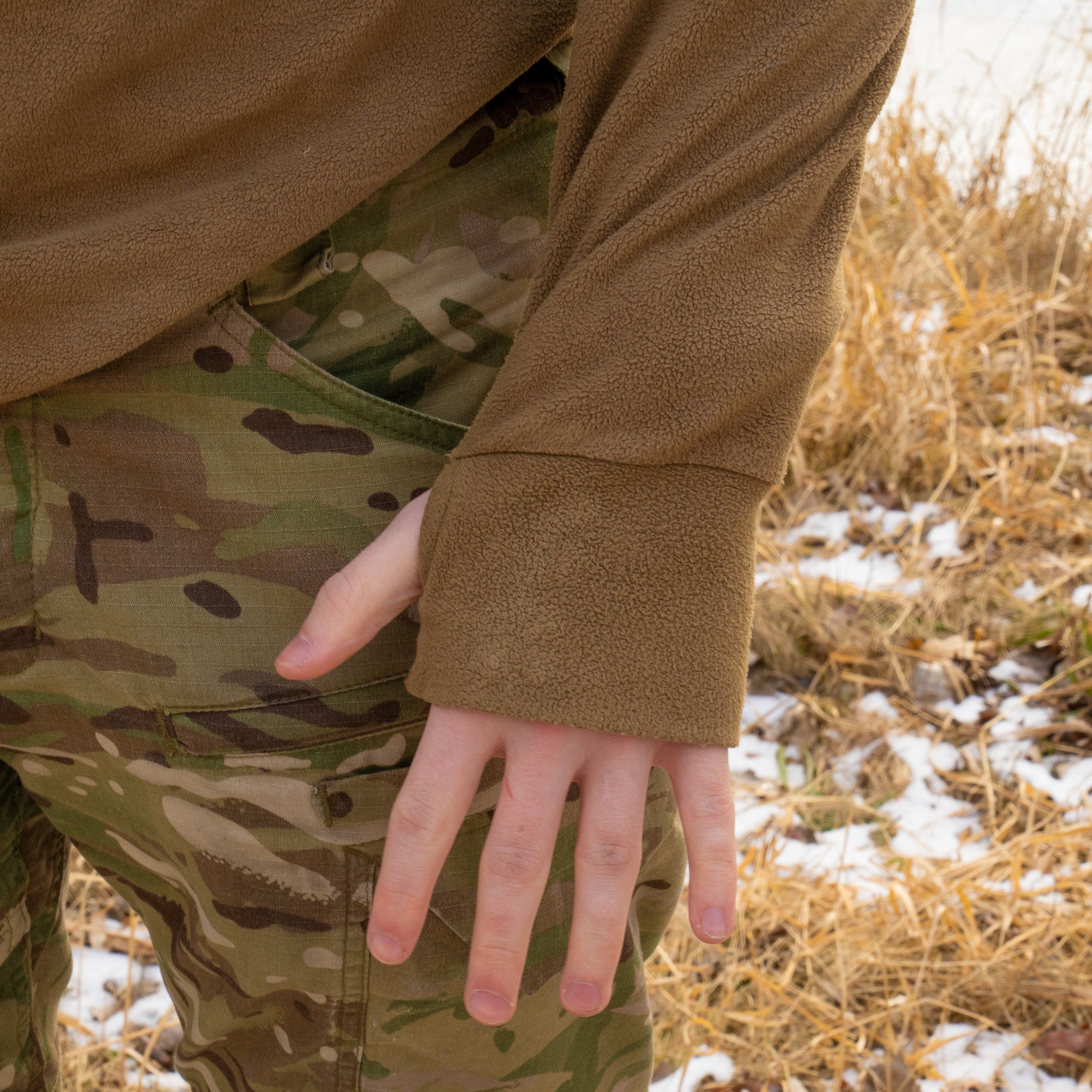 Issued British Army Fleece Baselayer