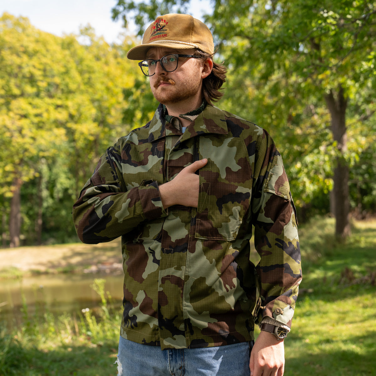 Deadstock Irish DPM "OPINTERFLEX" Field Shirt