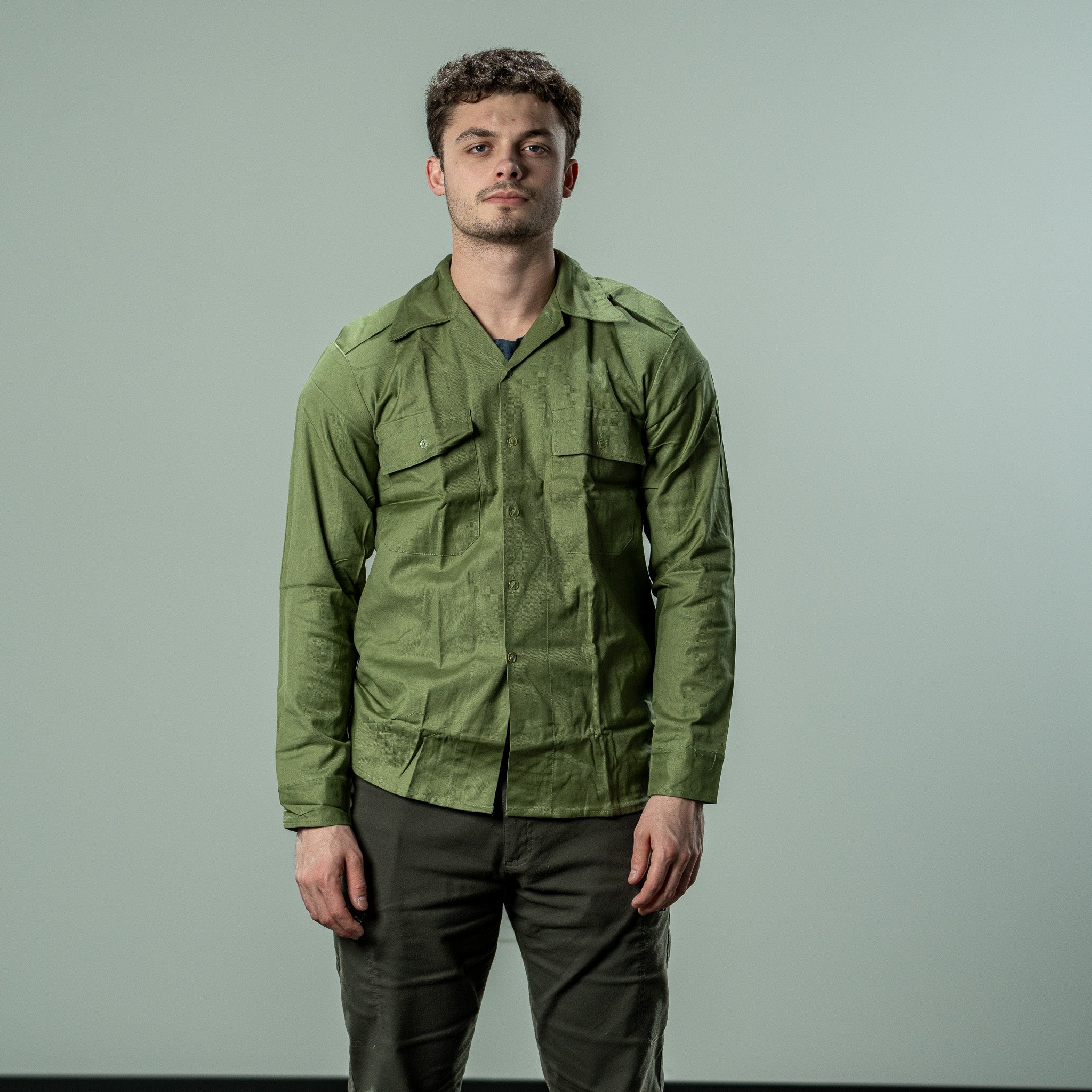 Unissued Hungarian Green Shirt