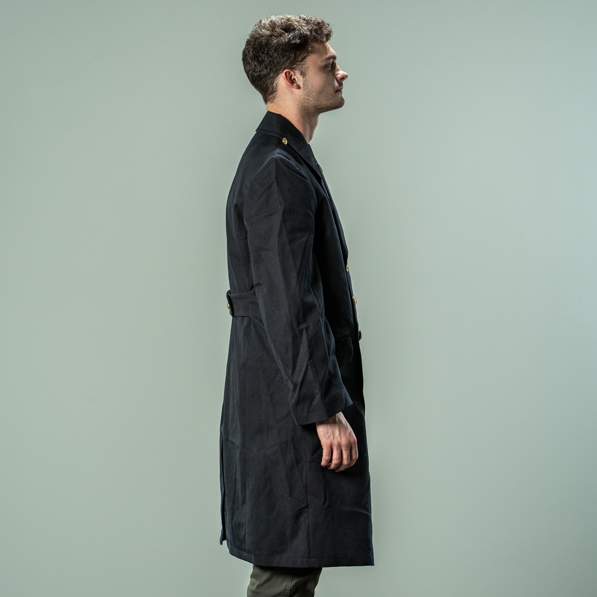 Issued German Navy Overcoat w/Liner
