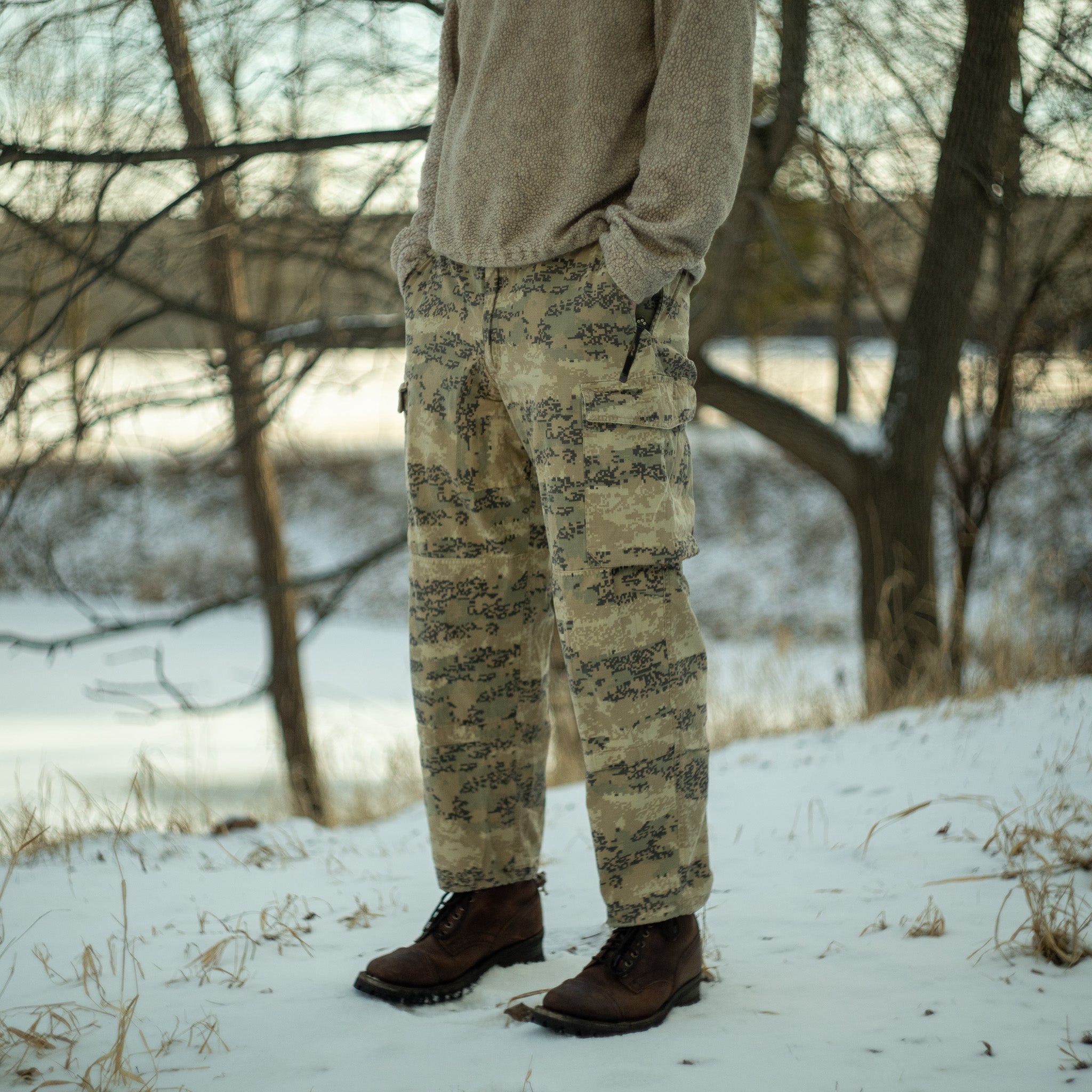 Grade 2 Austrian Tarndruck Neu Beige Field Pants