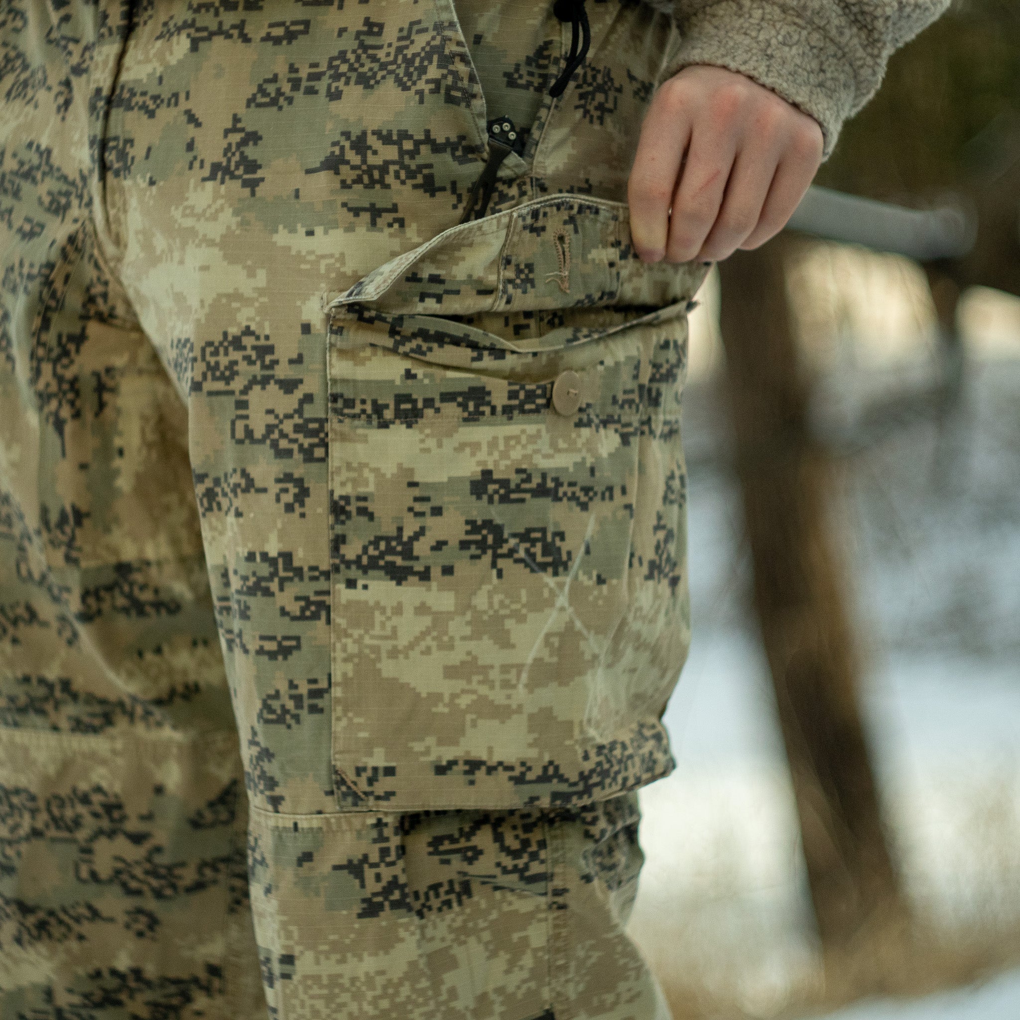 Grade 2 Austrian Tarndruck Neu Beige Field Pants