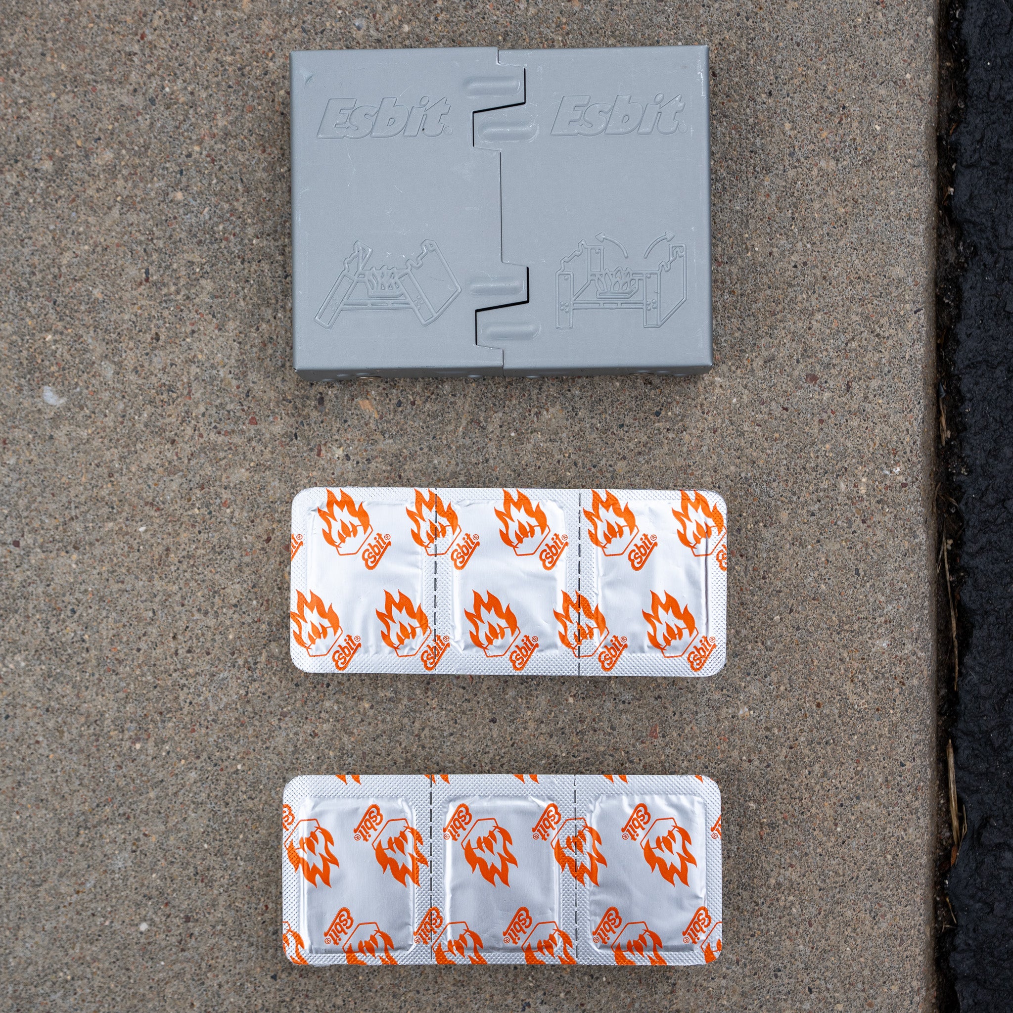 Esbit Folding Pocket Stove w/Solid Fuel Tablets