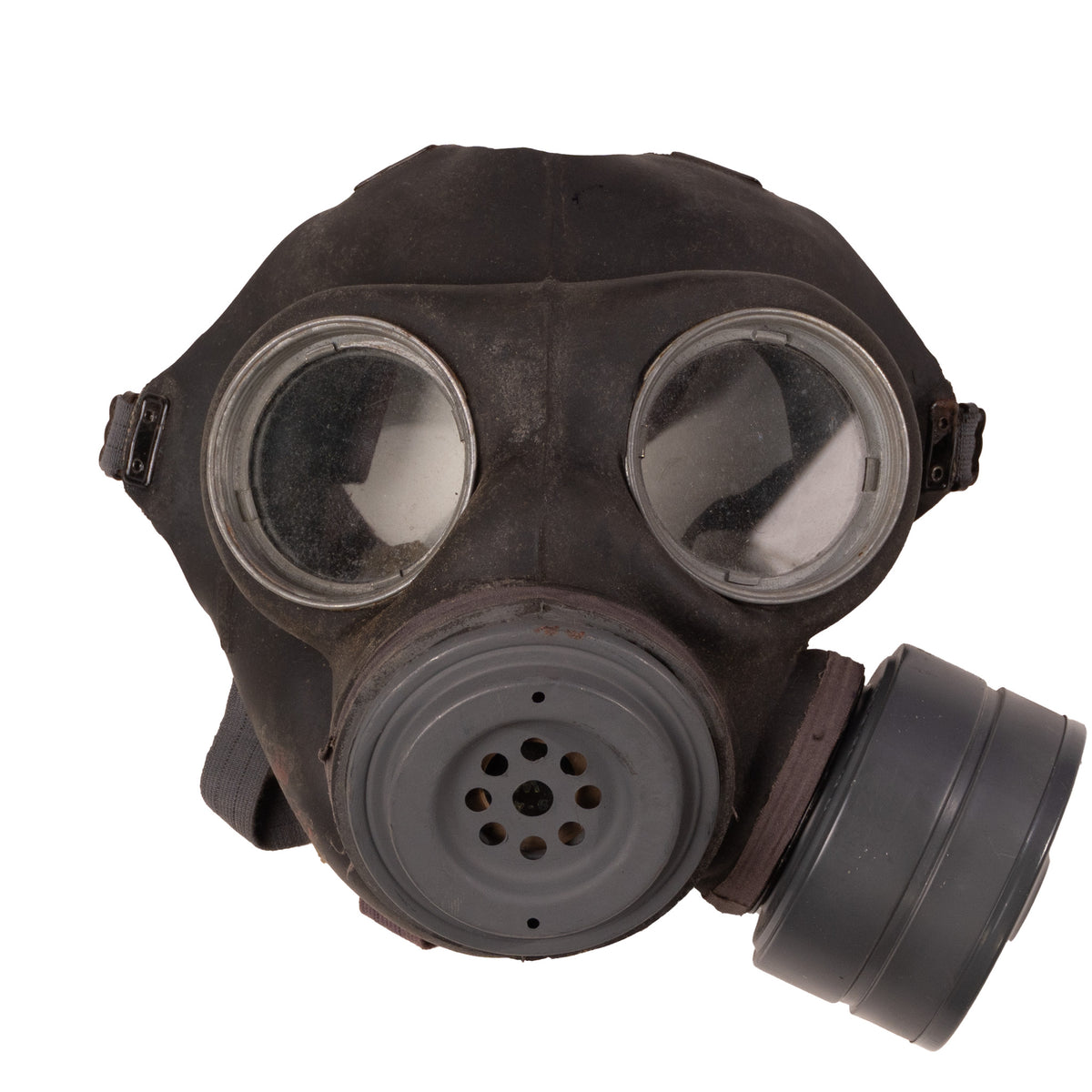 Issued Danish m/45 Gas Mask w/Carry Bag