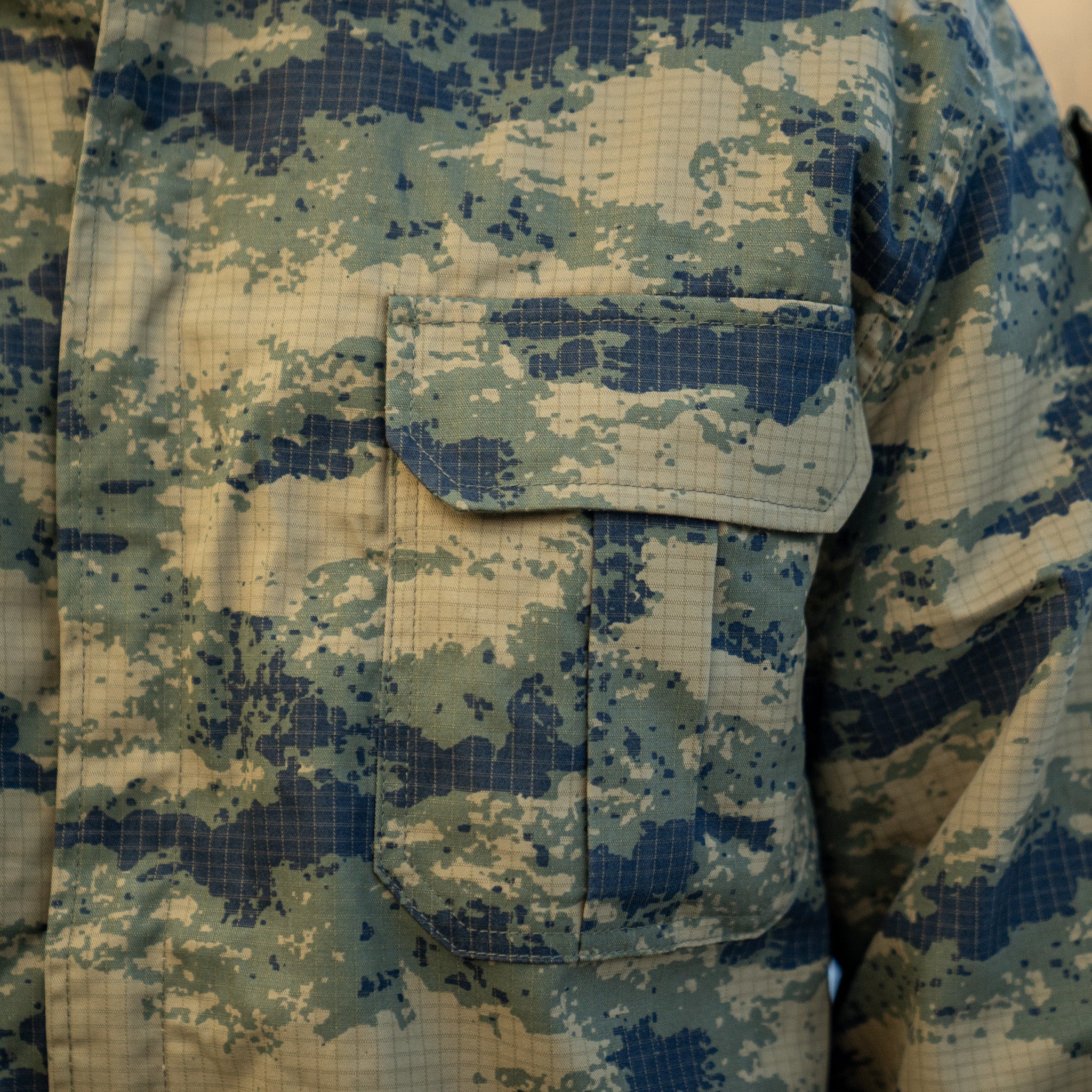 Issued Turkish Air Force Digital Field Jacket