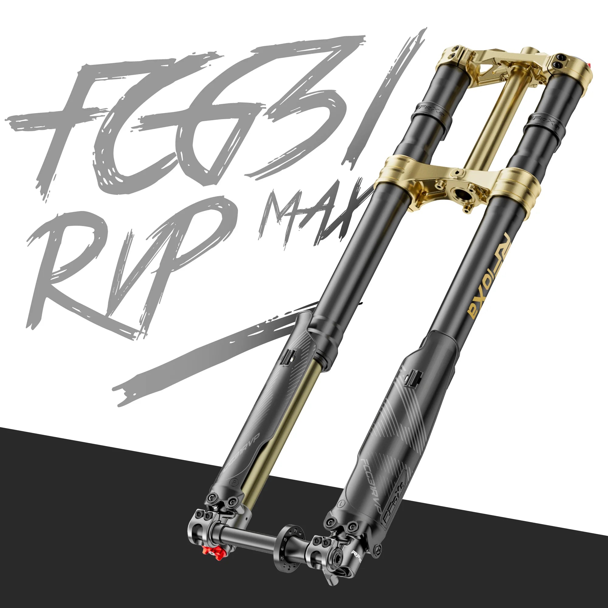 RFLOXA Hawk31 Gold Max Front Fork - 55LBS 228 travel