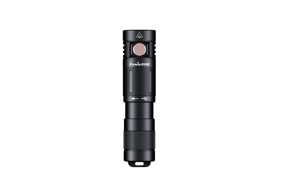 Fenix E09R Rechargeable High-Output Flashlight - 600 Lumens
