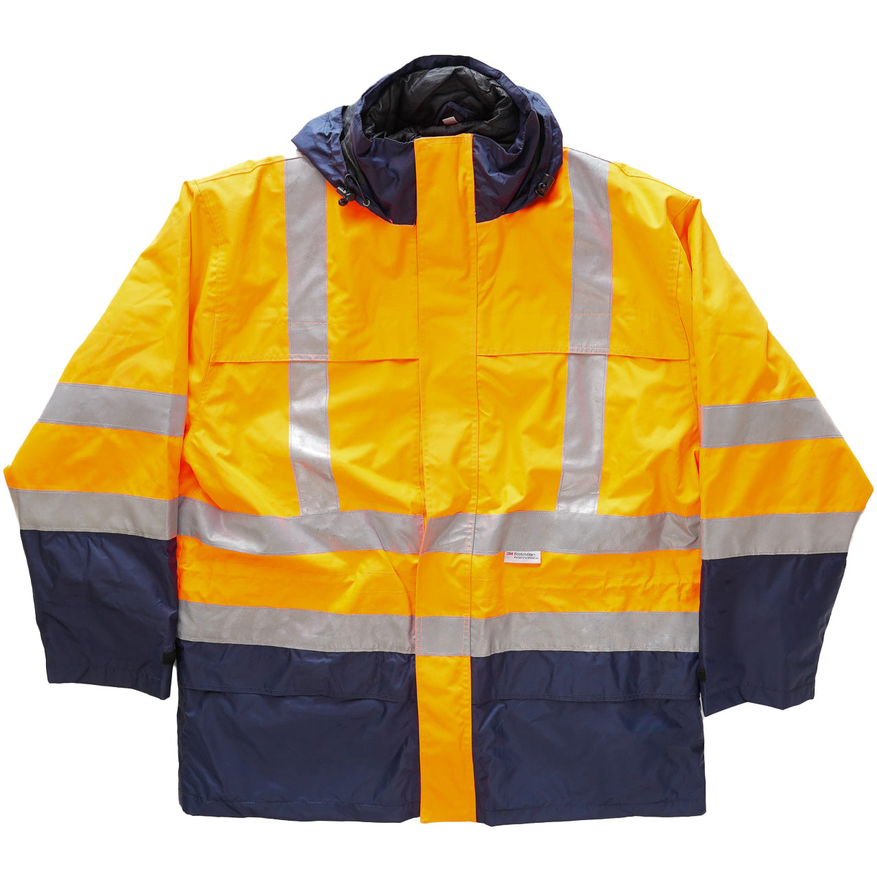 Issued German Hi-Vis Wet Weather Work Jacket – Americana Pipedream