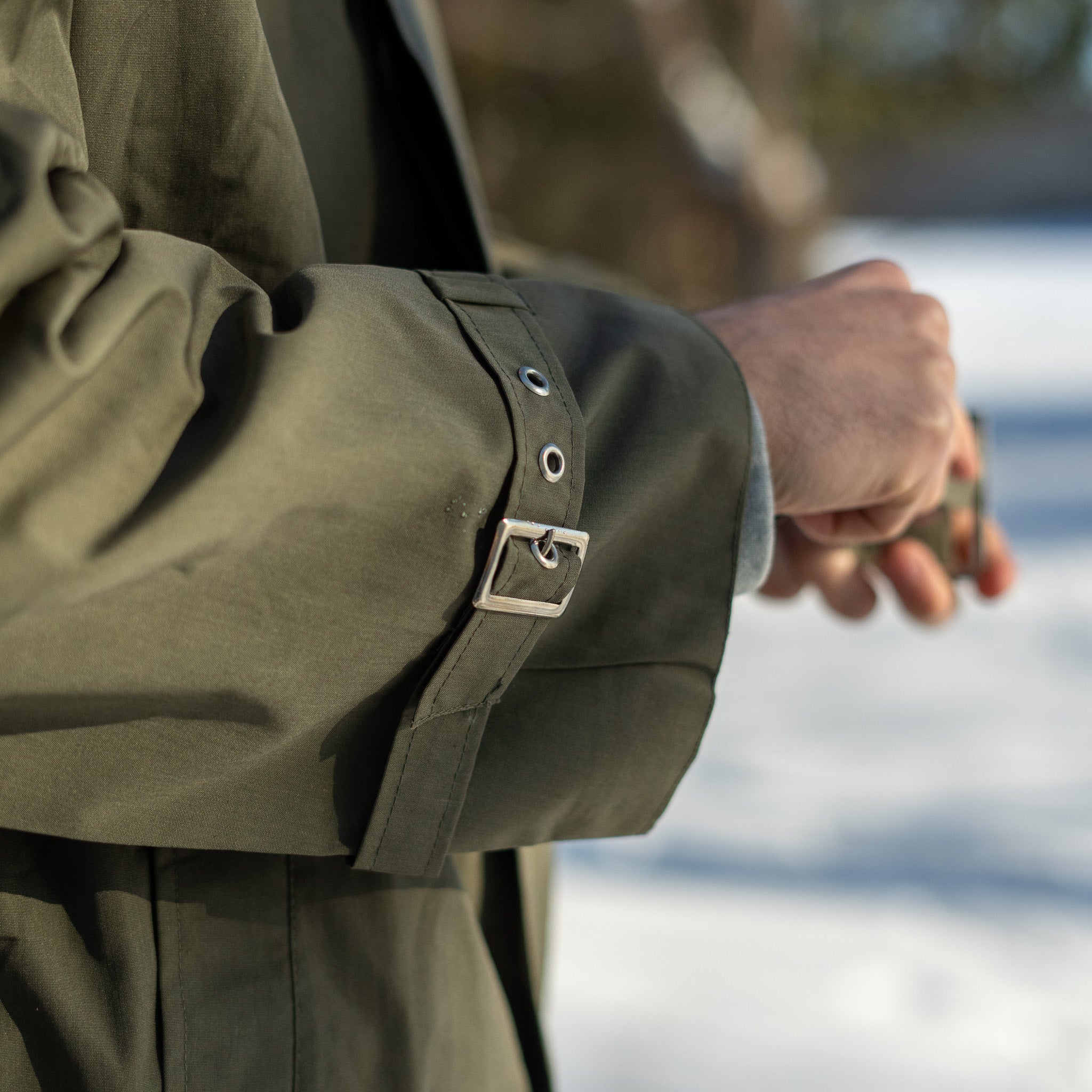 Issued East German Raincoat